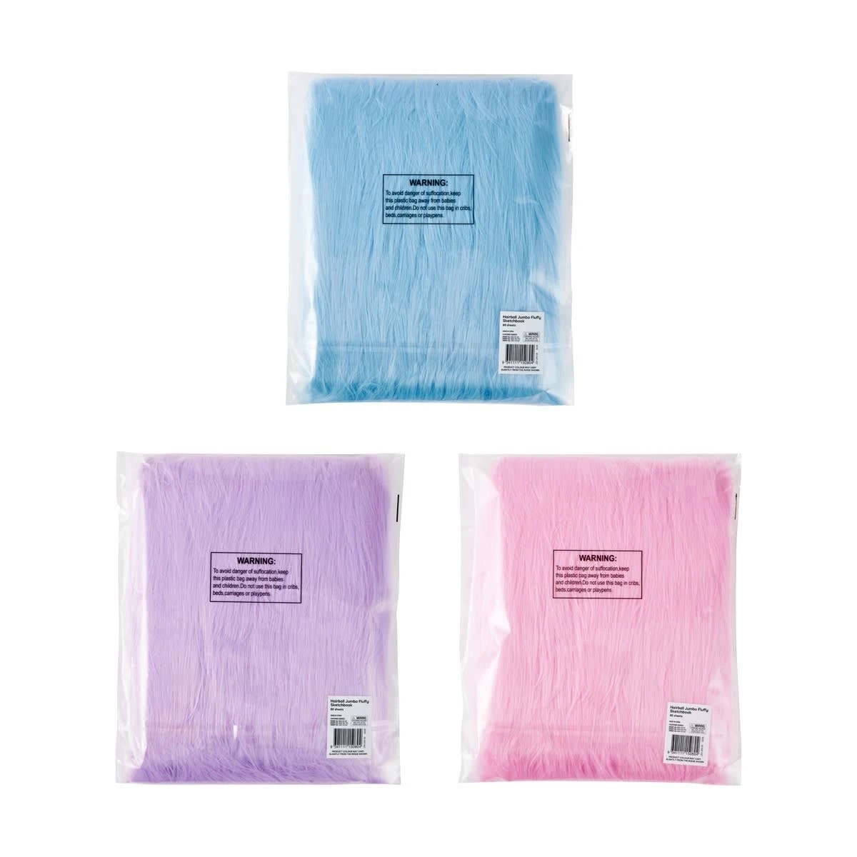 7 Hairball Jumbo Fluffy Sketchbook - Assorted, 7 of 7