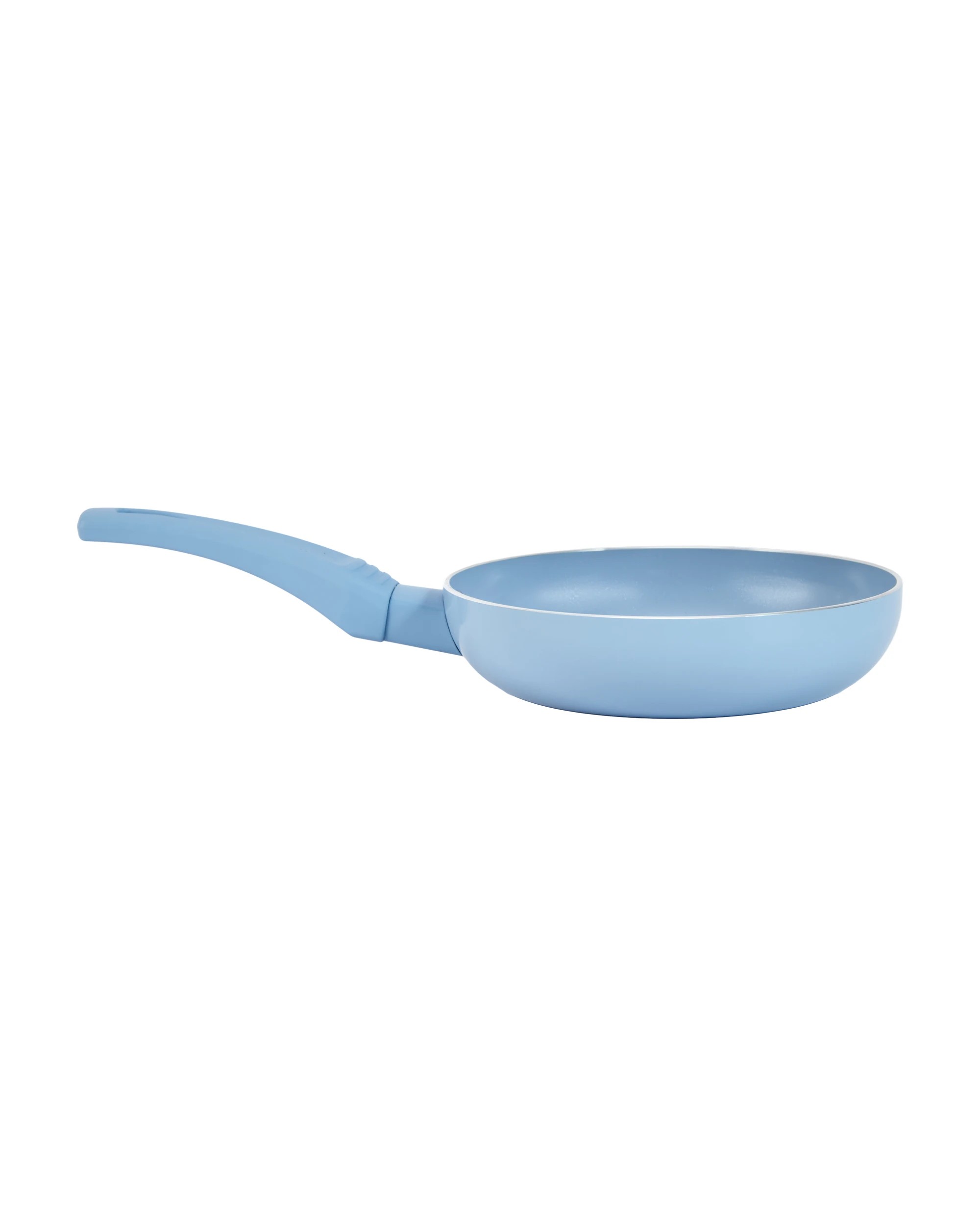 4 14cm Mini Fry Pan with Egg Flip - Blue, 4 of 10