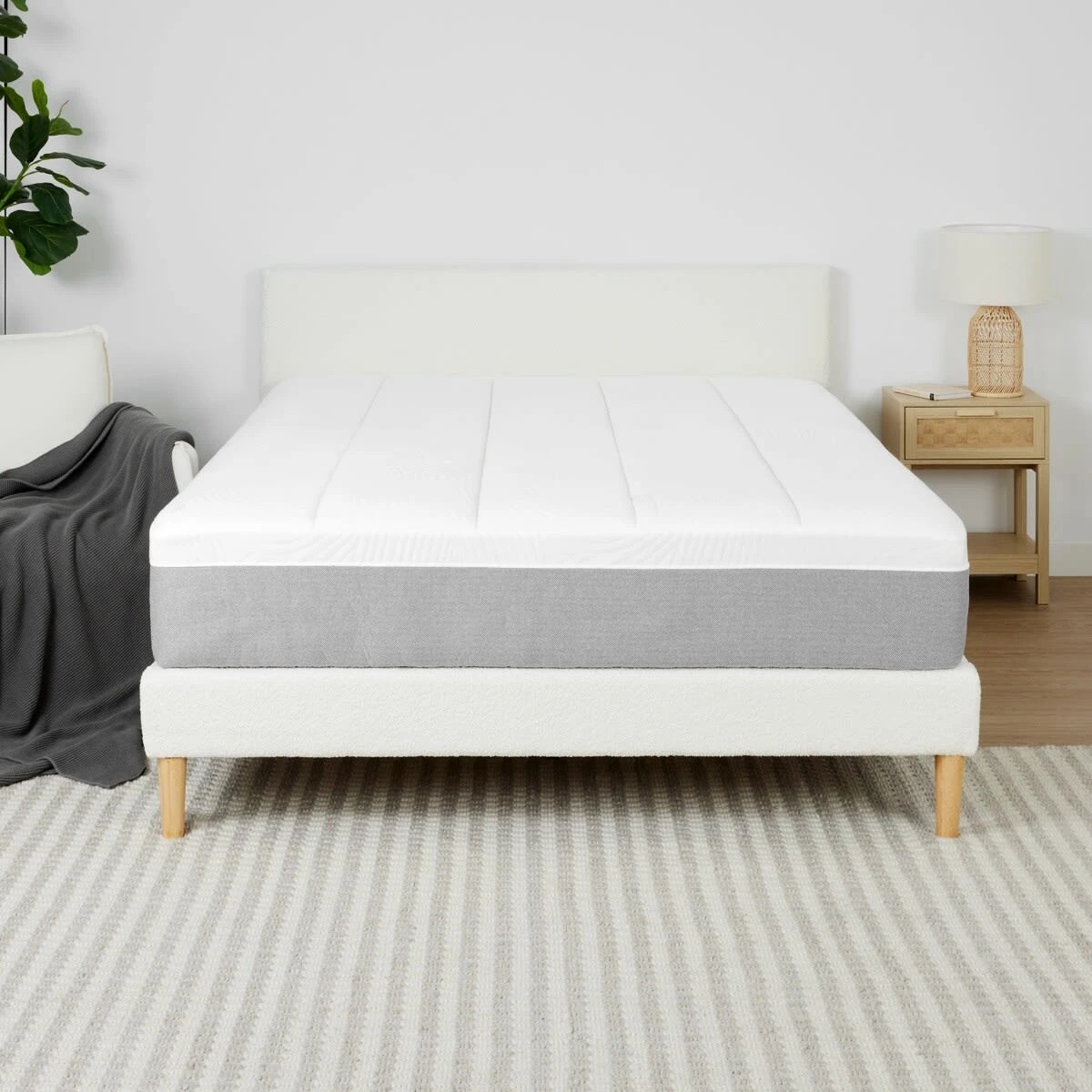 1 King Bed Hybrid Mattress, 1 of 6