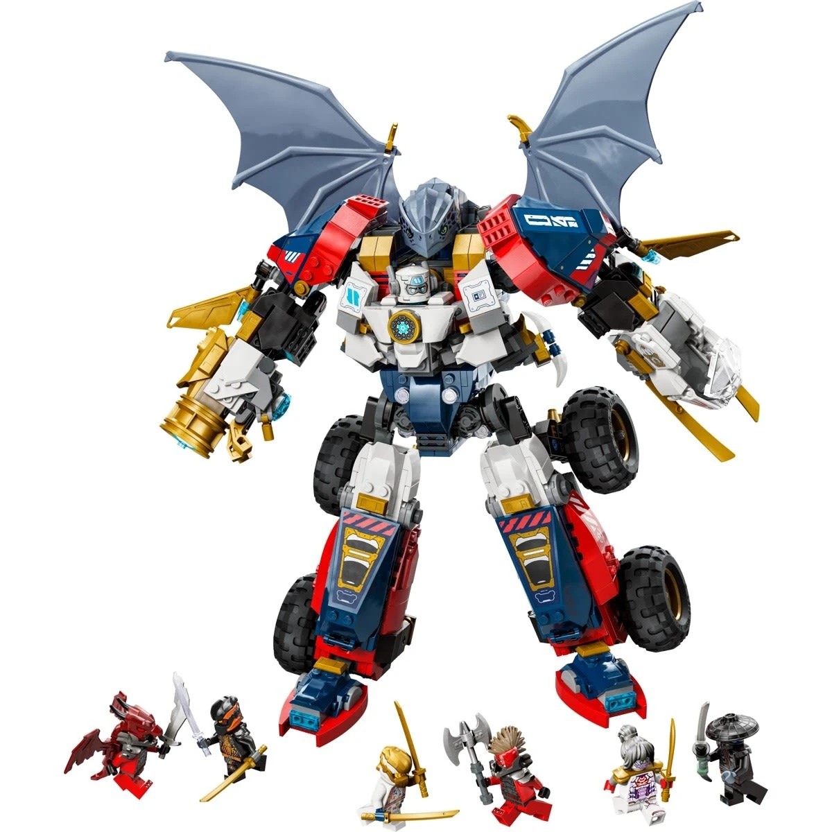 3 LEGO NINJAGO Zane's Ultra Combiner Mech 71834, 3 of 10