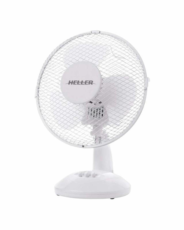 Heller 23cm Desk Fan - W
