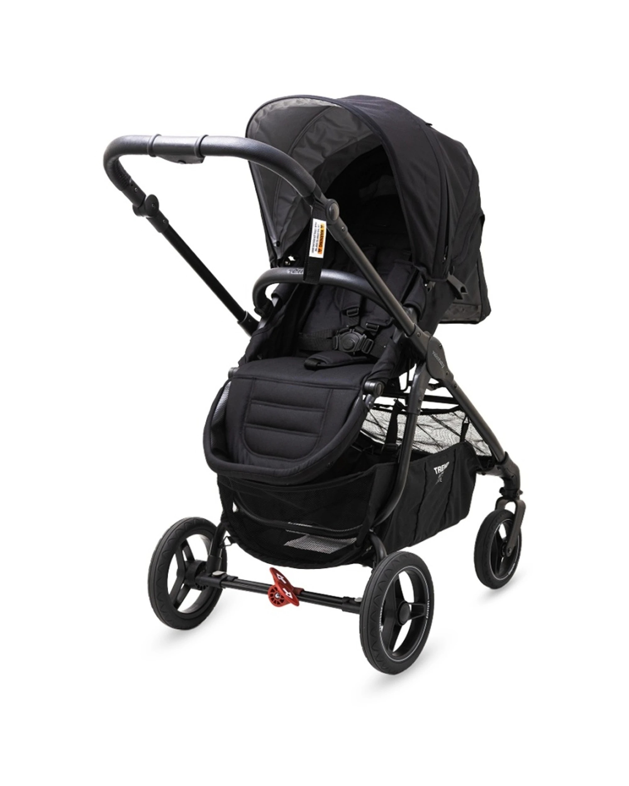 1 Valcobaby Trend Ultra Elite Stroller Pram Reversible One-Hand Fold Infinity - Black, 1 of 8
