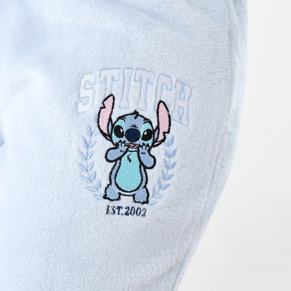 7 Disney Lilo & Stitch License Fleece Top and Pants Pyjama Set Stitch Emb, 7 of 7