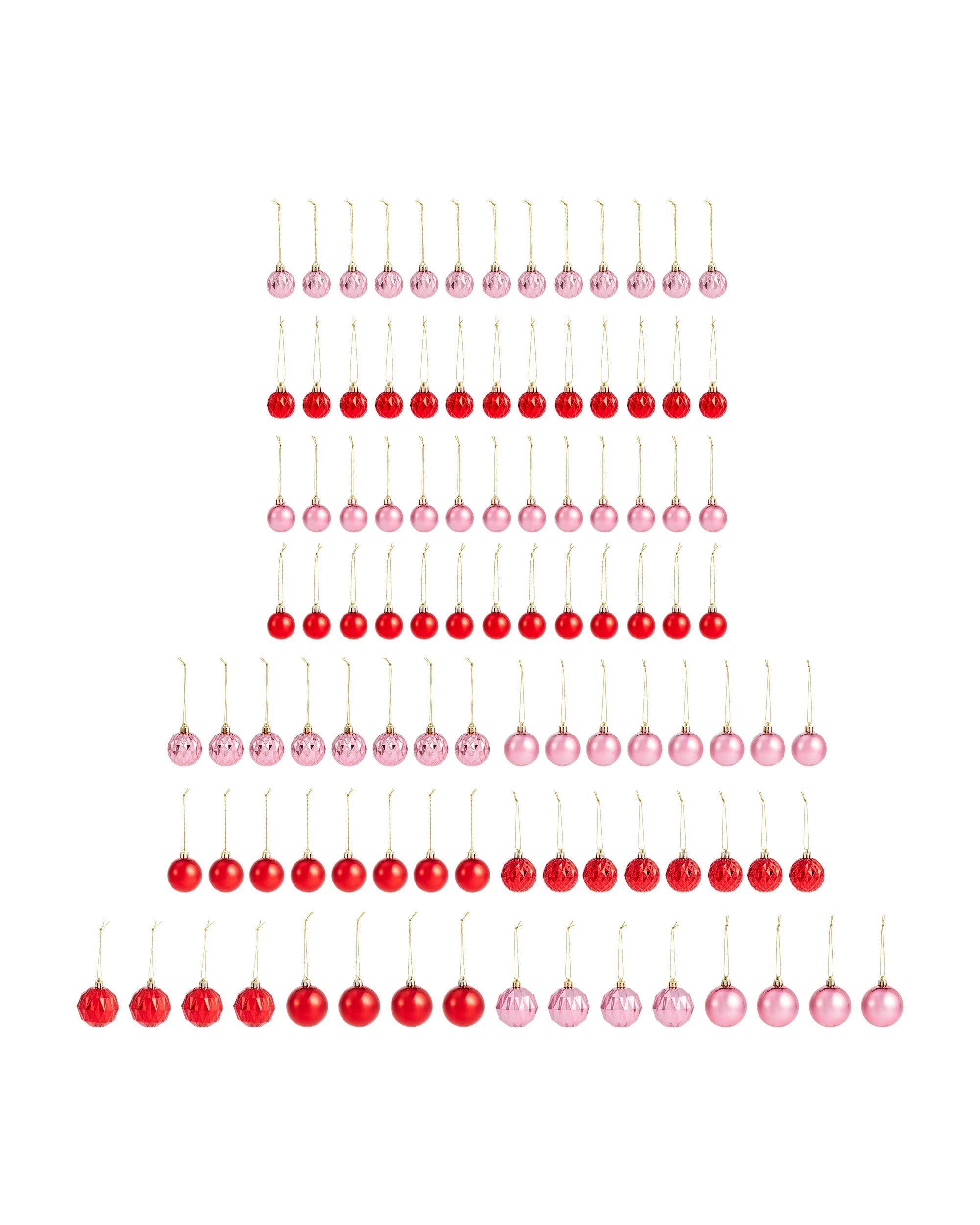 2 100 Pack Pink Candy Baubles, 2 of 7