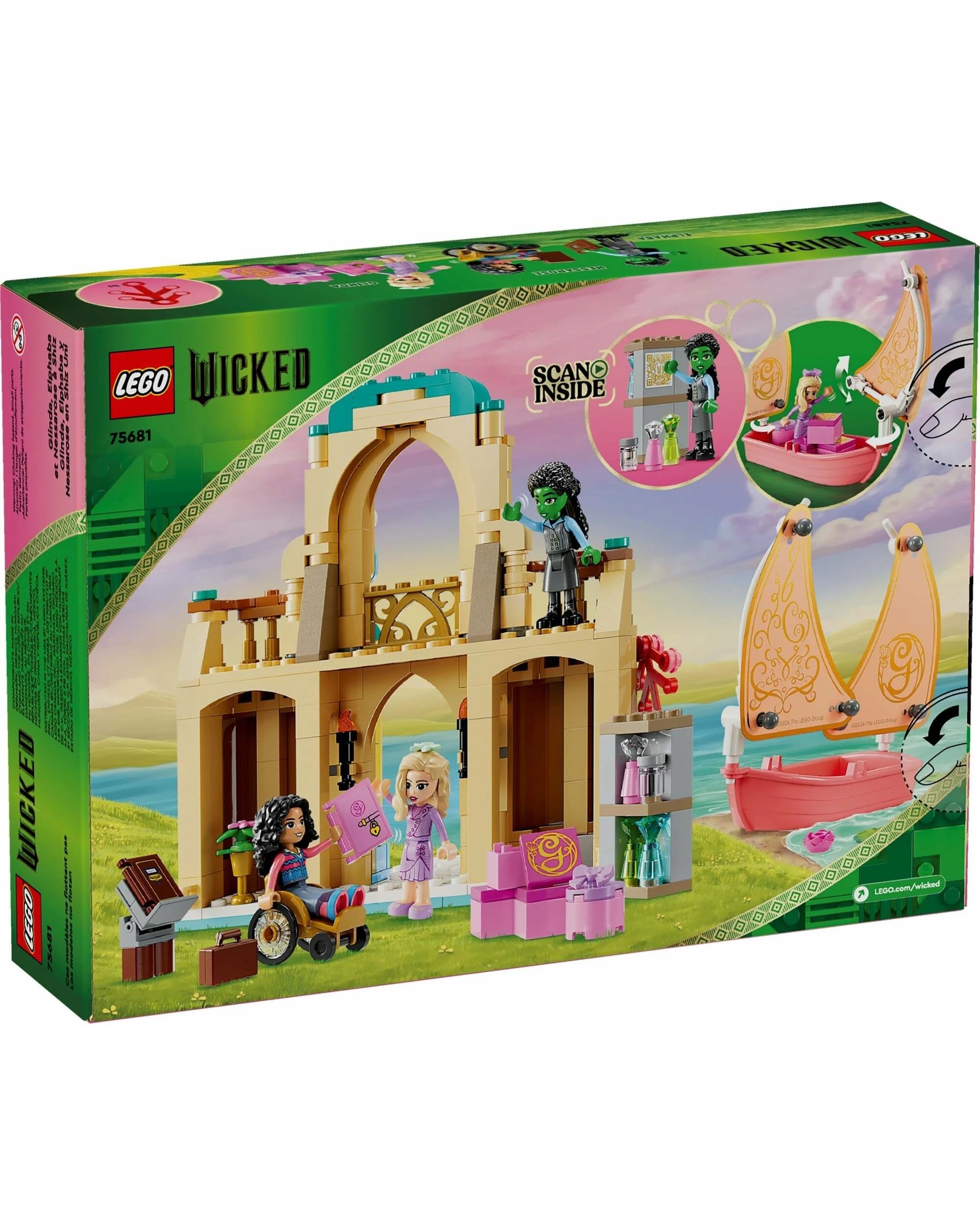 1 LEGO Wicked 75681 - Glinda, Elphaba, Nessarose at Shiz University, 1 of 5