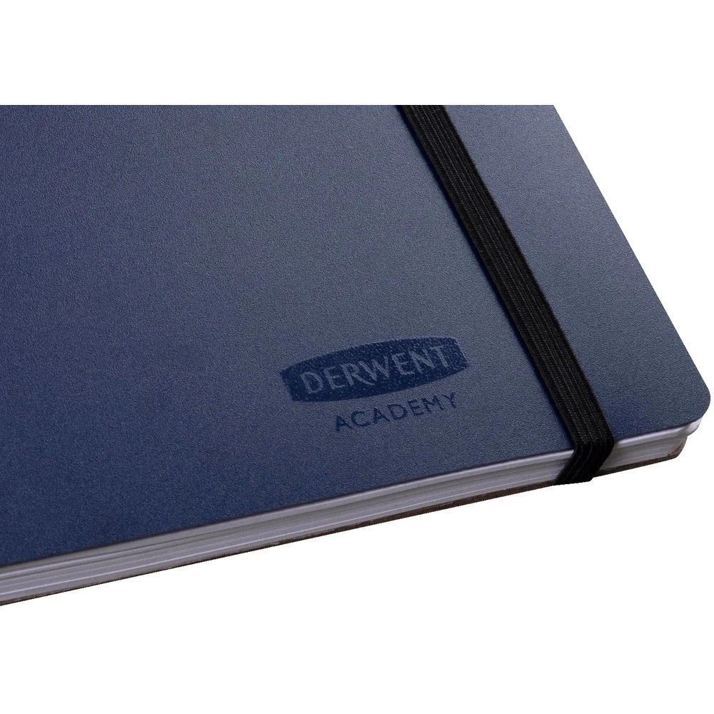 2 Derwent Academy A5 Visual Art Diary Portrait 120 Page Navy, 2 of 6