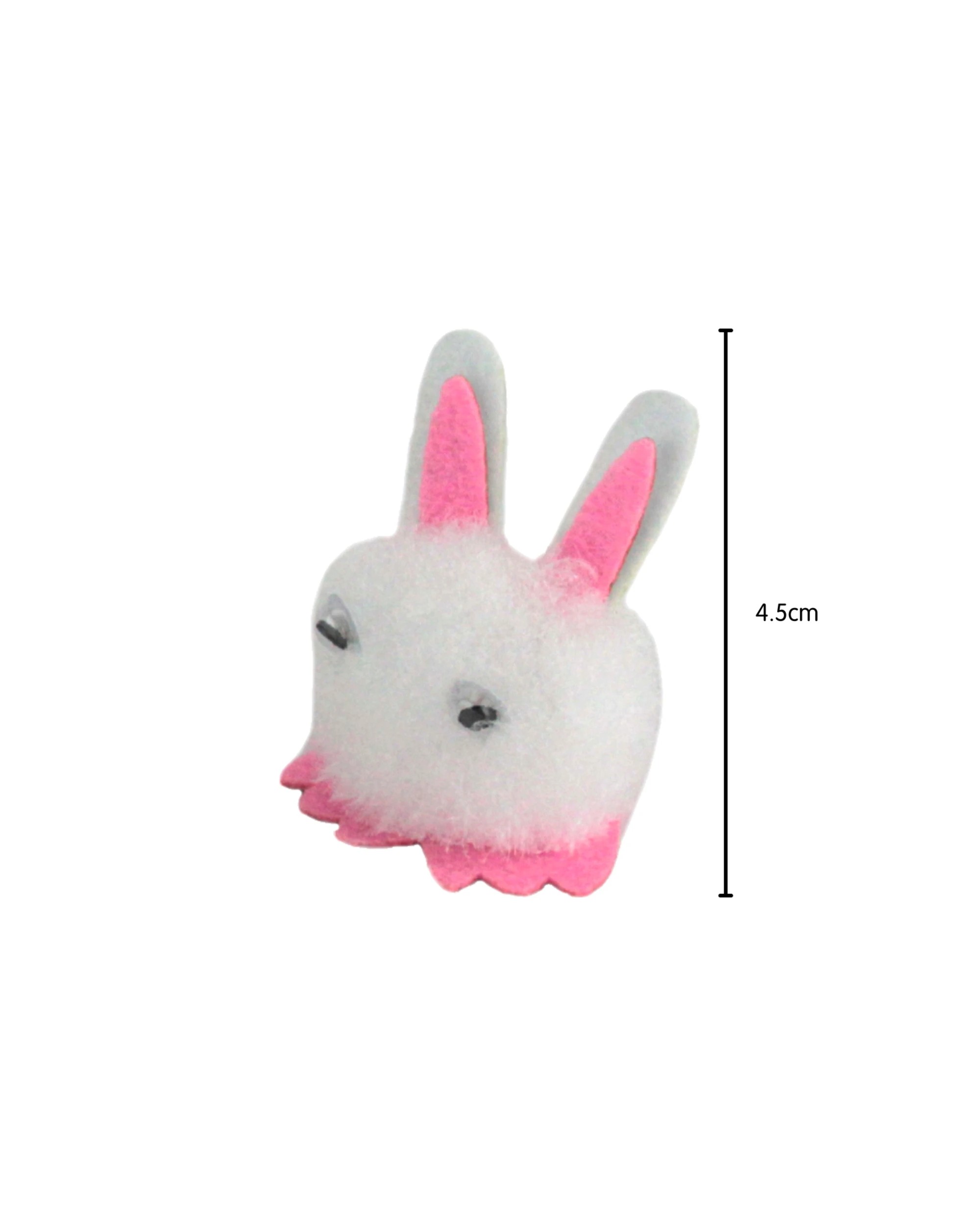 2 Design Group Fluffy Stick on Bunnies Pack of 8 - Multi, 2 of 4