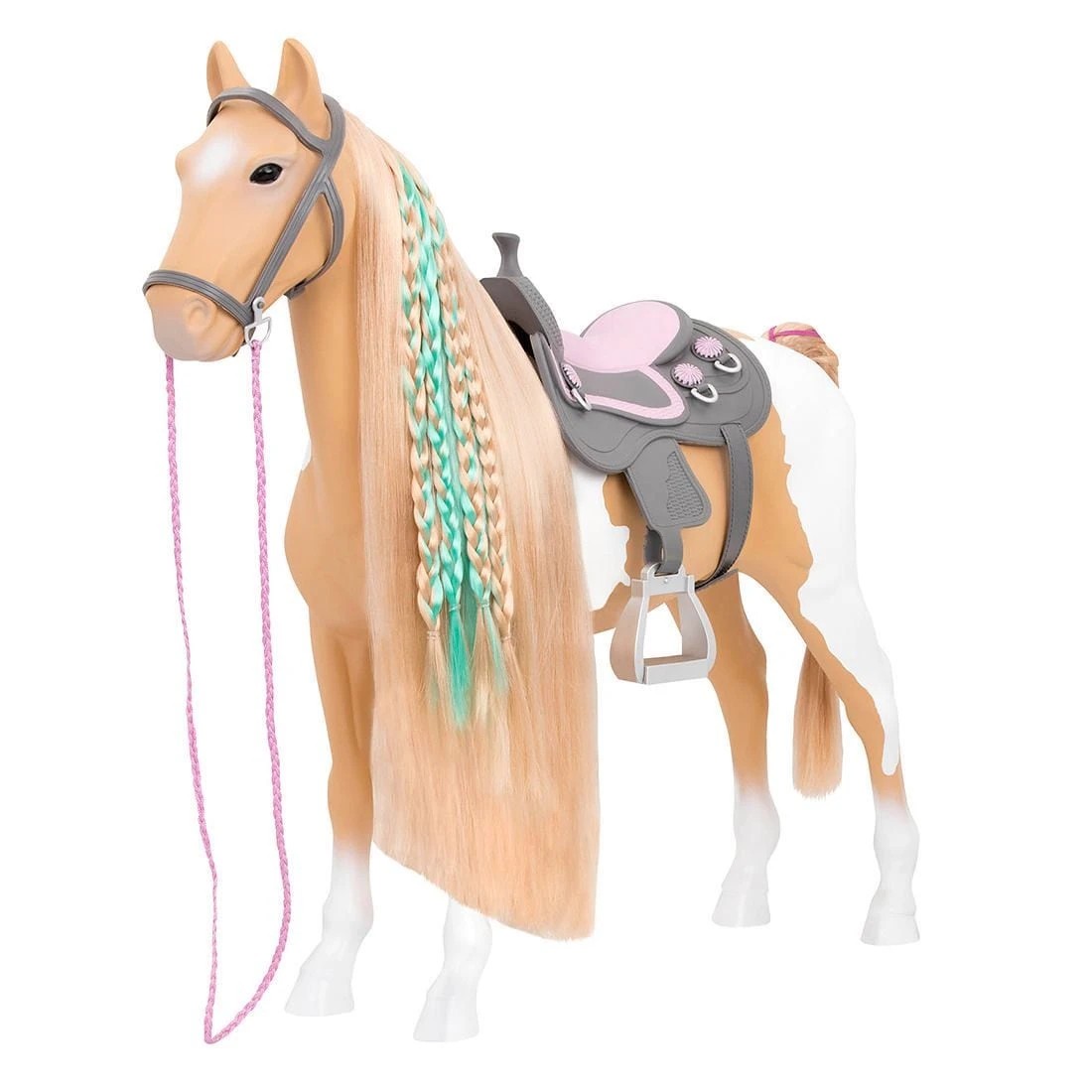 7 Our Generation From Hair to There Palomino Paint Hair Play Horse, 7 of 10