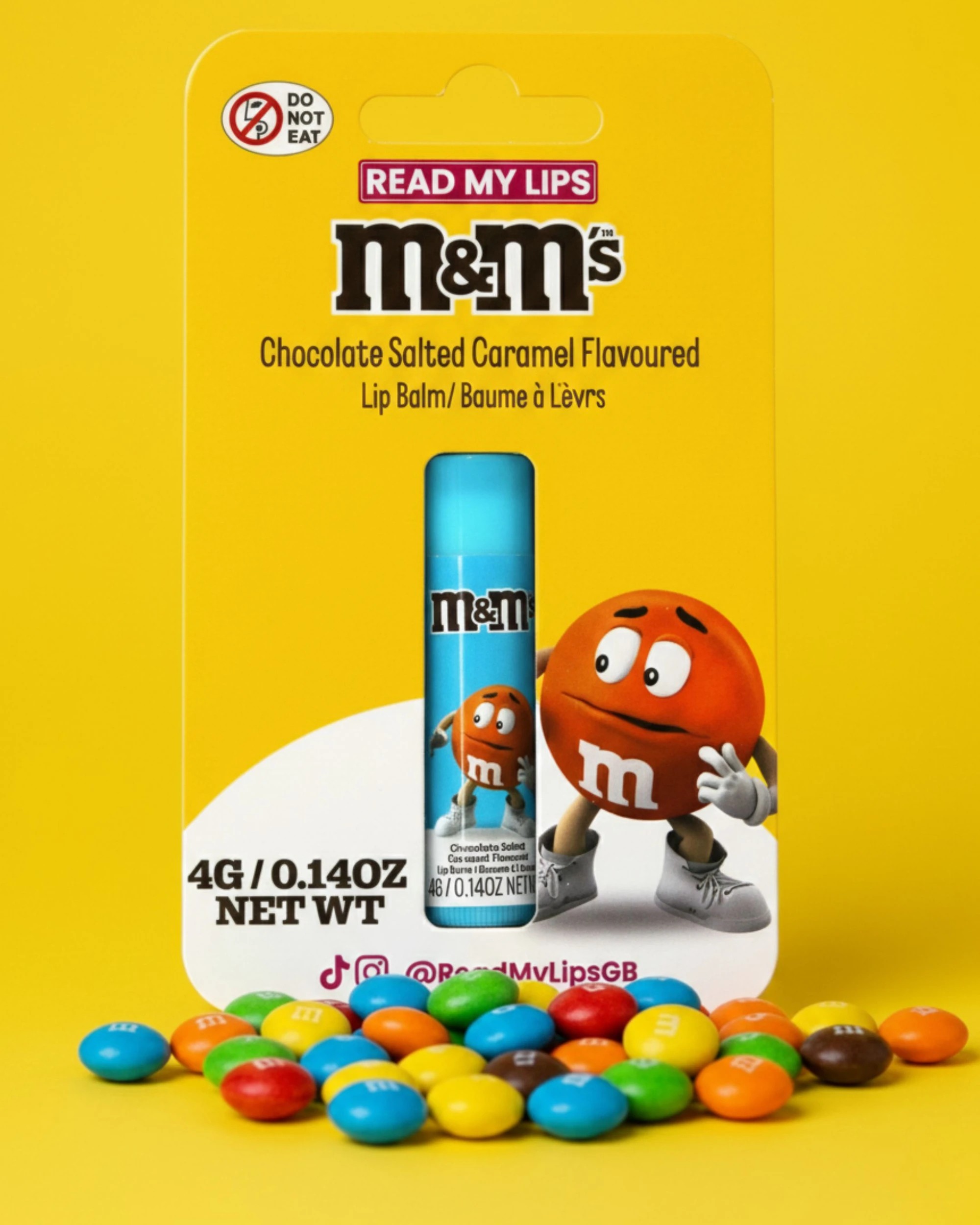 3 M&M’s Read My Lips Lip Balm 4g - Chocolate Salted Caramel Flavoured, 3 of 6