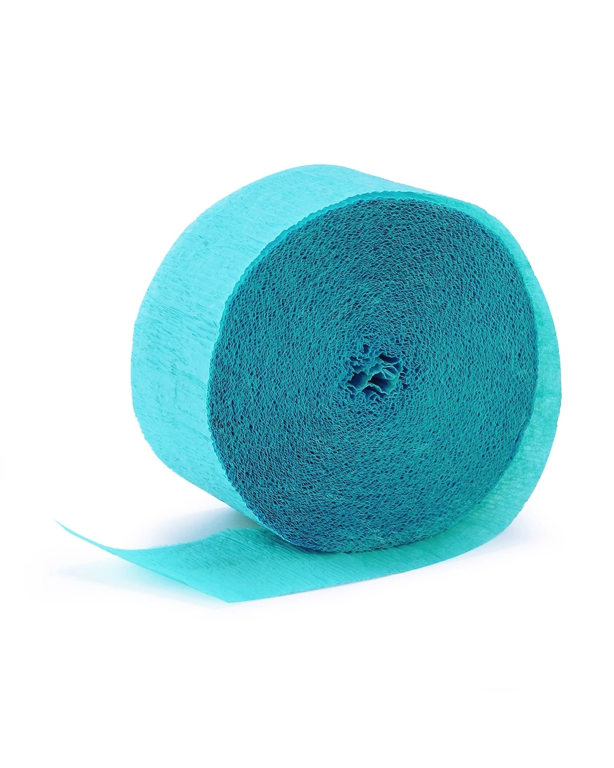 1 Meteor Crepe Streamer Teal - Blue, 1 of 1
