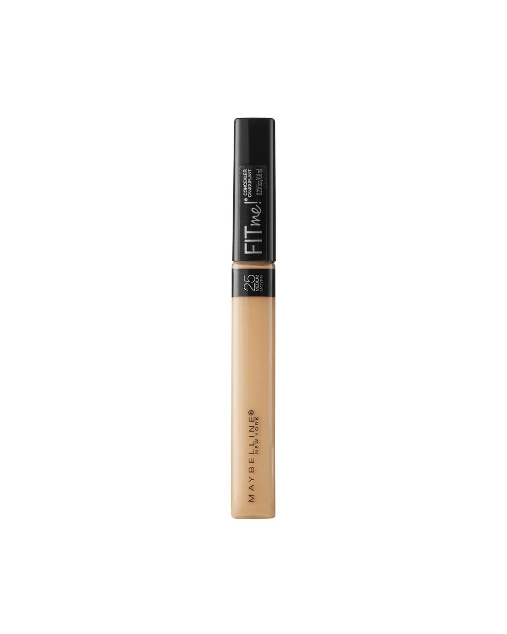 1 Maybelline Fit Me Natural Medium Coverage Concealer 6.8mL - 25 Medium - Beige, 1 of 2