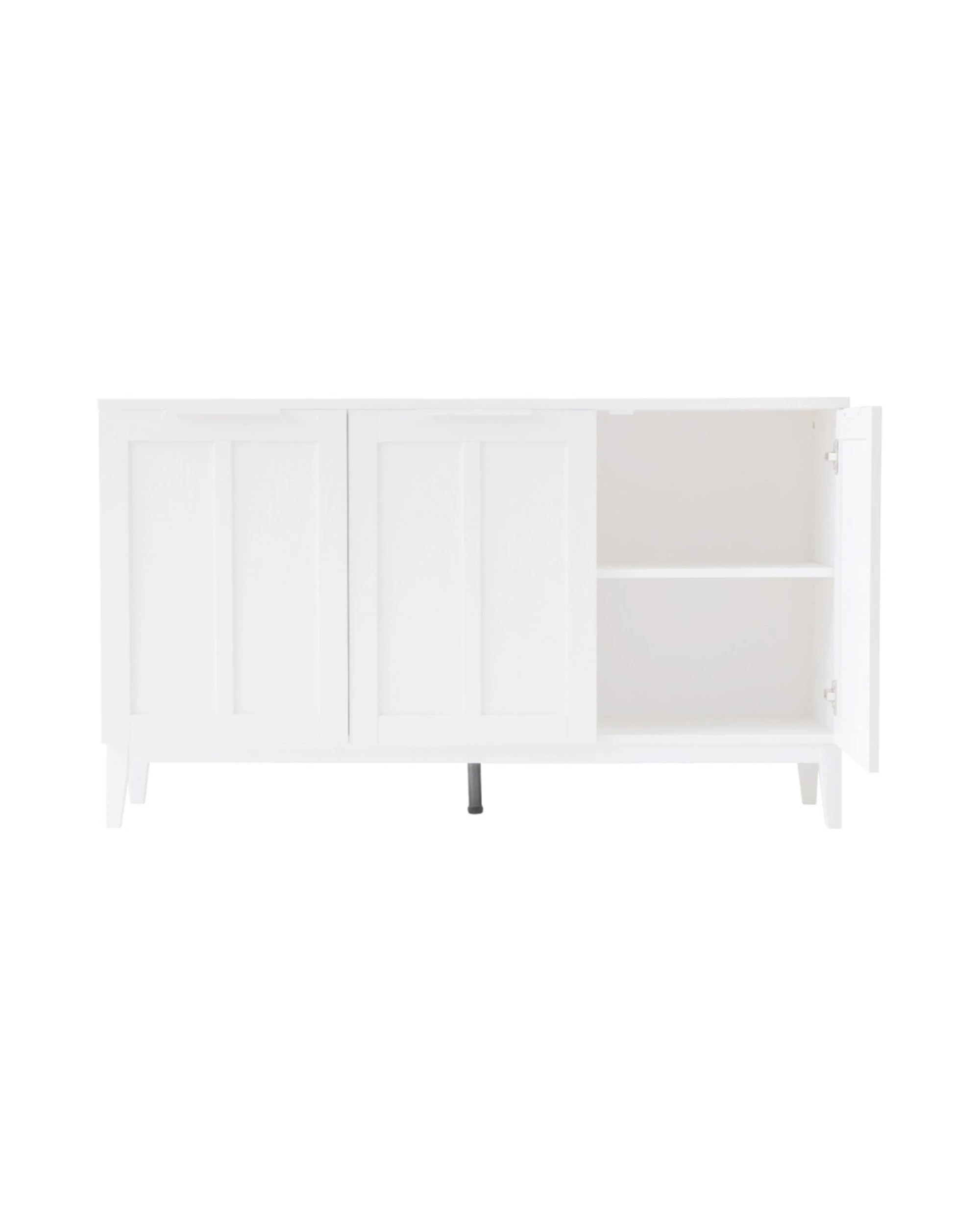 7 Alpine Bay Tenley Sideboard Buffet Cabinet 3 Door 130cm - White, 7 of 9