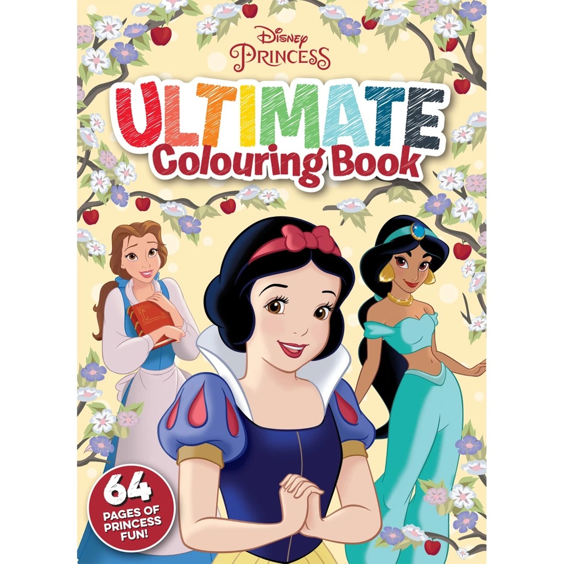 1 Disney Princess Ultimate Colouring Book, 1 of 1
