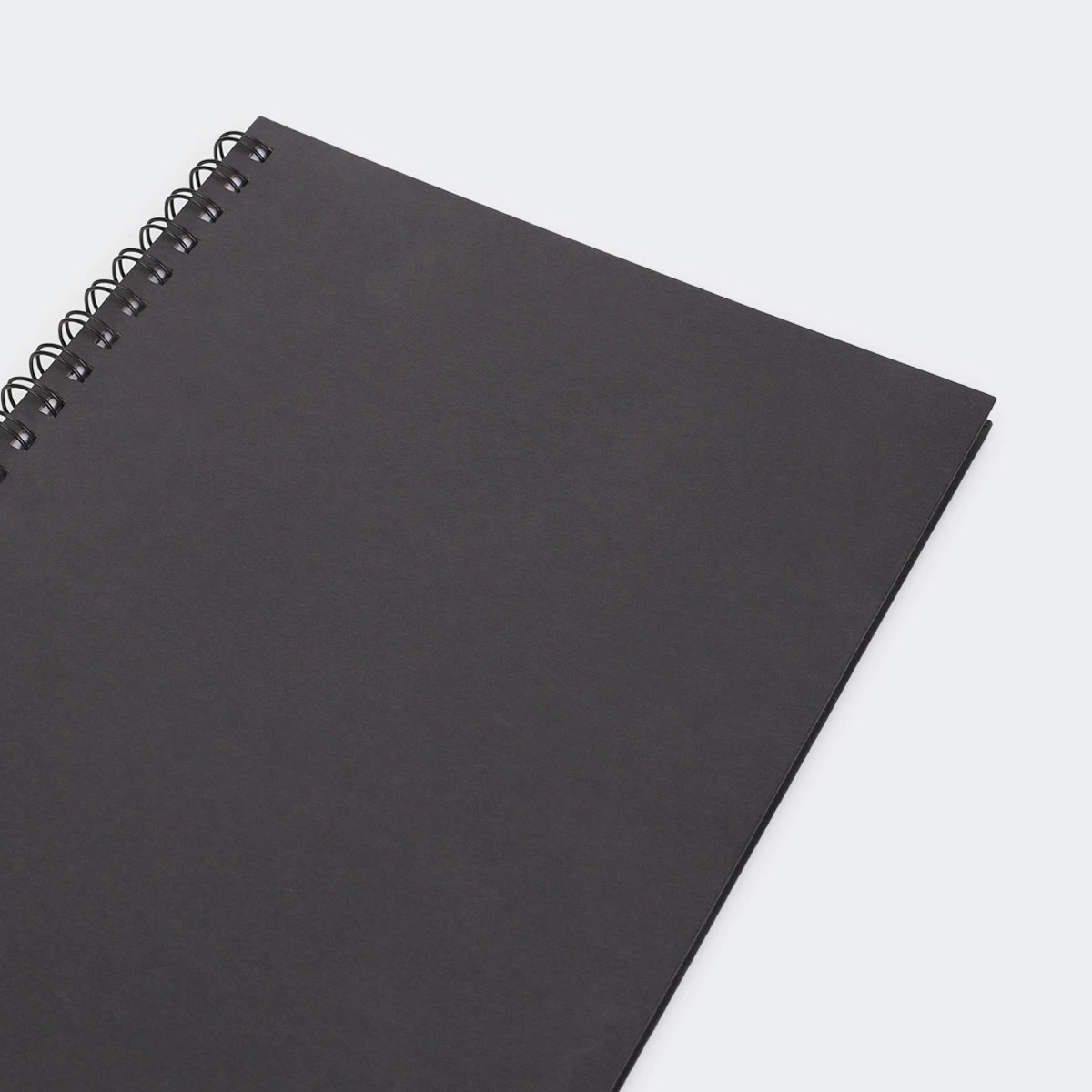 4 A4 Spiral Notebook - Black, 4 of 5