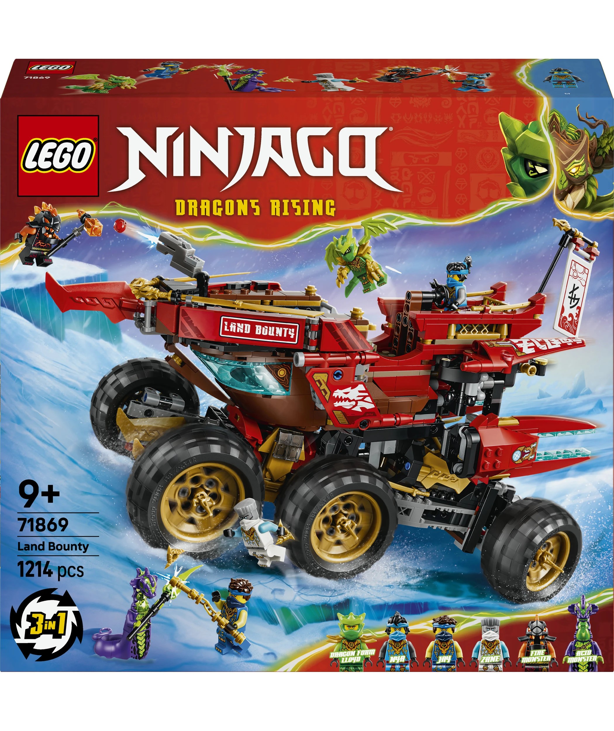 1 LEGO Ninjago Land Bounty 71869, 1 of 9