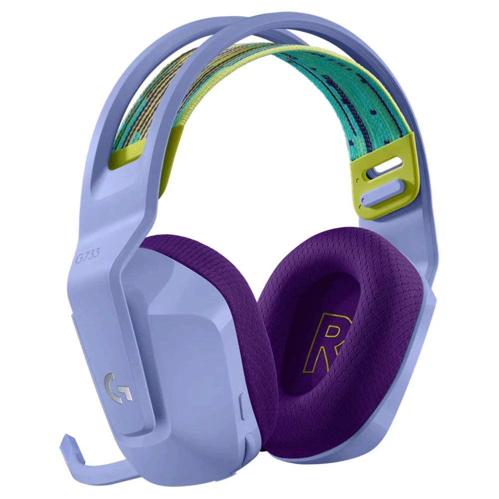 3 Logitech G733 Lightspeed Wireless RGB Gaming Headset - Lilac
 - Purple, 3 of 3
