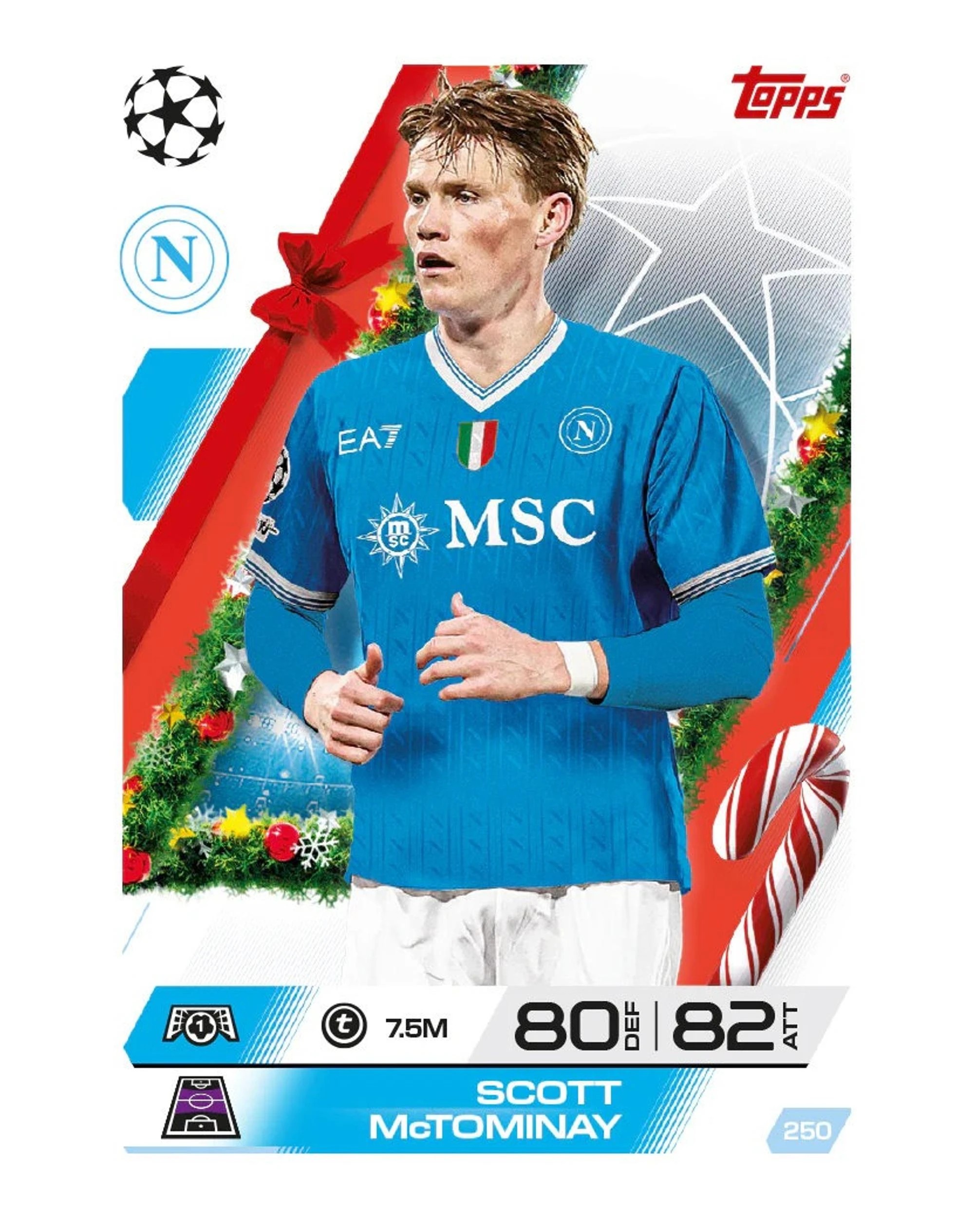 4 Match Attax UEFA Club Competitions 2025/2026 Edition Countdown Calendar, 4 of 7