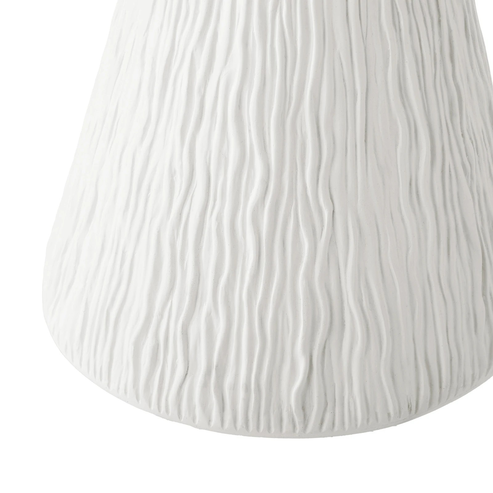 6 Oikiture Side Table Coffee Bedside End Stool Stand Stone Indoor Outdoor
 - White, 6 of 8