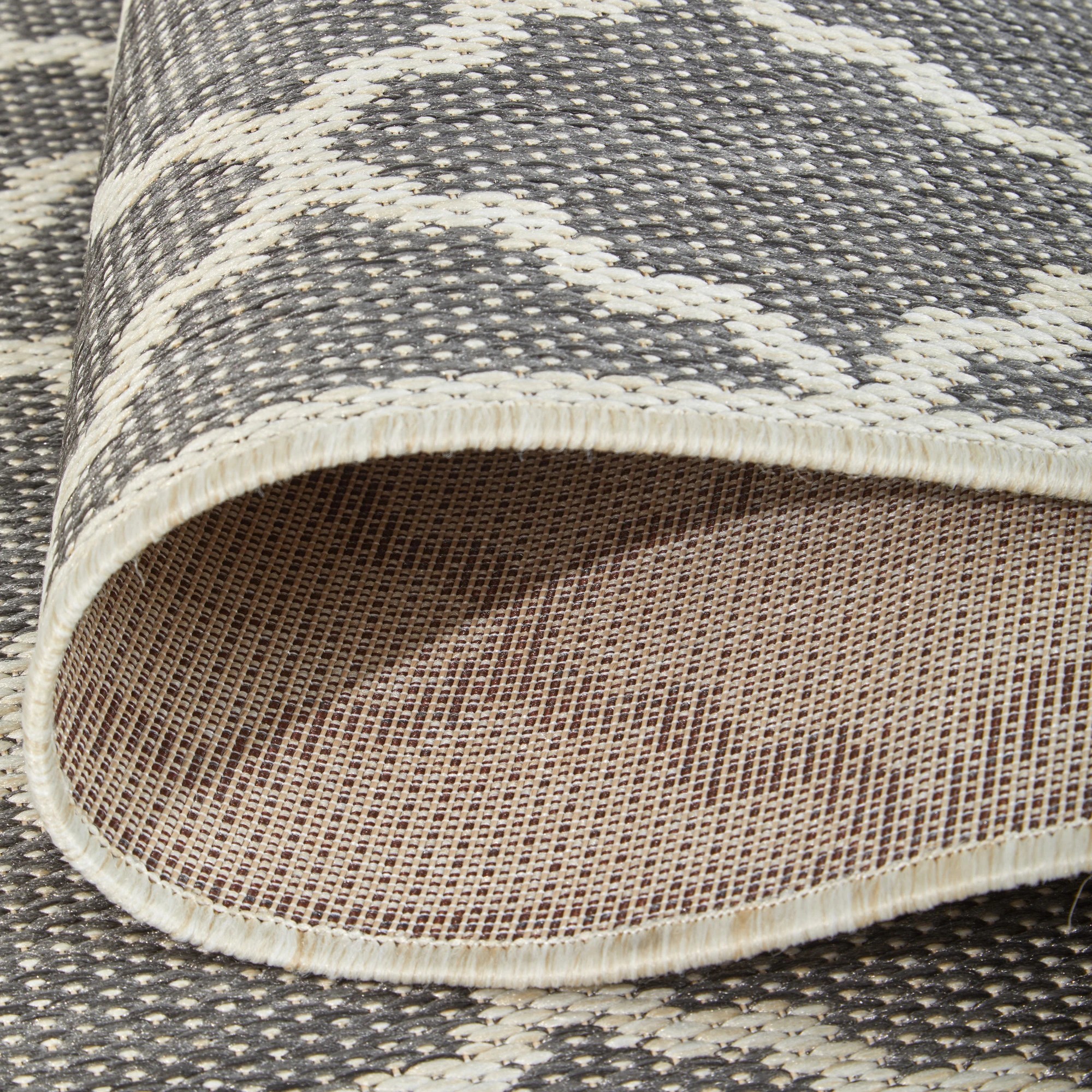 6 Common Ground Rugs Portman Tash 300x80cm Runner - Medium Pet Friendly Outdoor Rug - Grey, 6 of 9