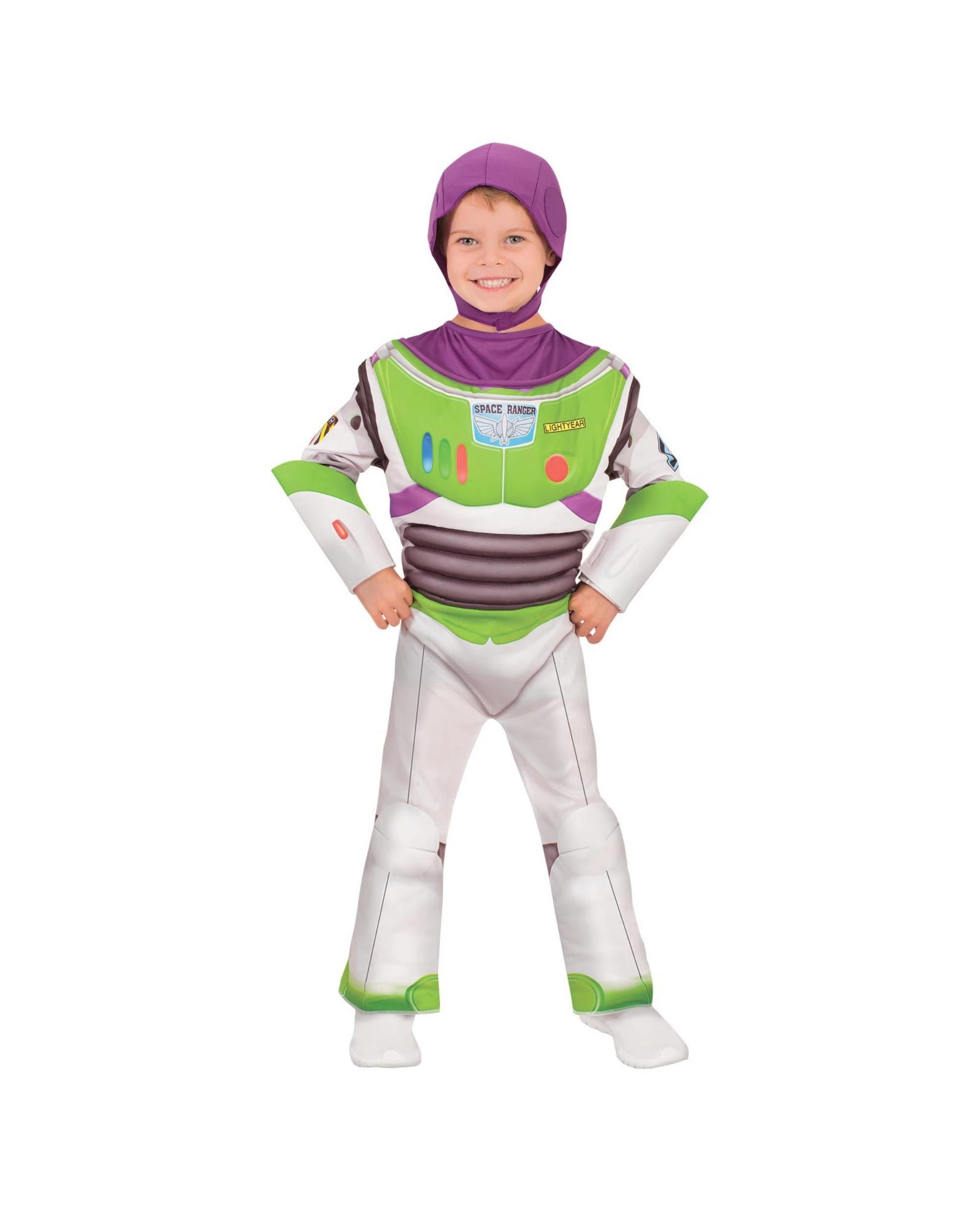1 Toy Story 4 Buzz Lightyear Deluxe Child Costume Size 6-8 Years, 1 of 3