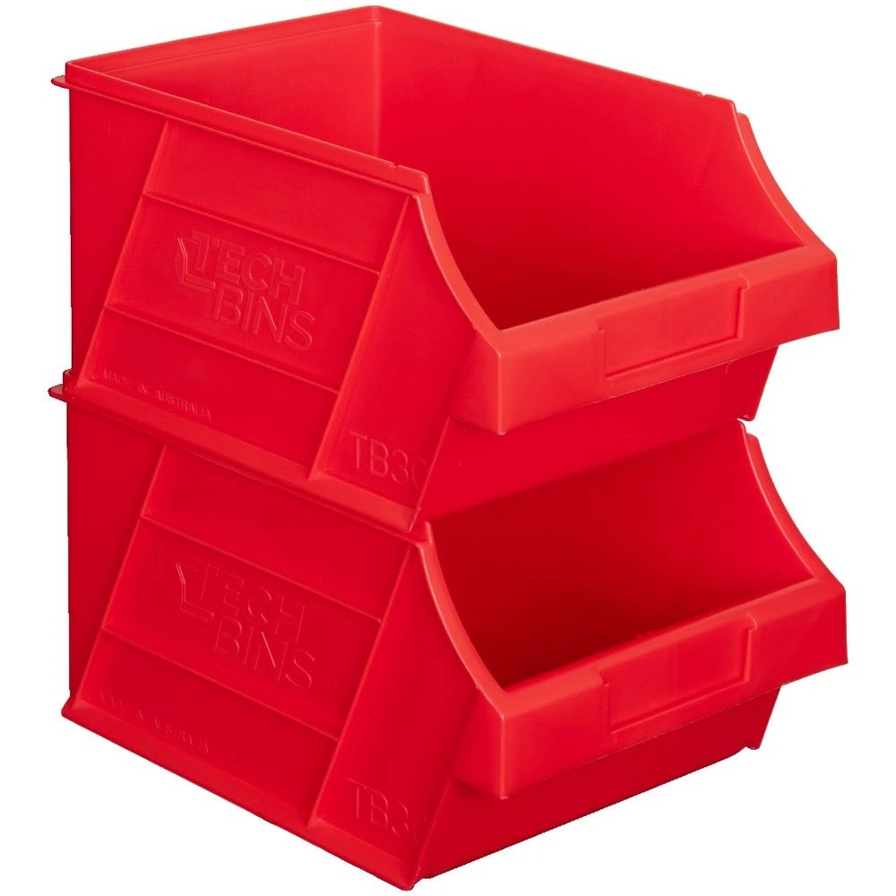 5 Wall Tech Bin 6L Red, 5 of 10