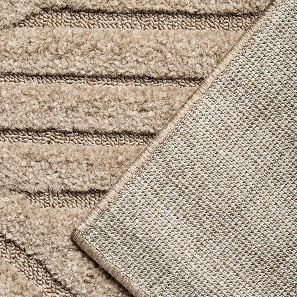 5 Common Ground Rugs Sanctuary Zina 400x300cm - Extra Extra Large Power Loomed Floor Rug - Beige, 5 of 7