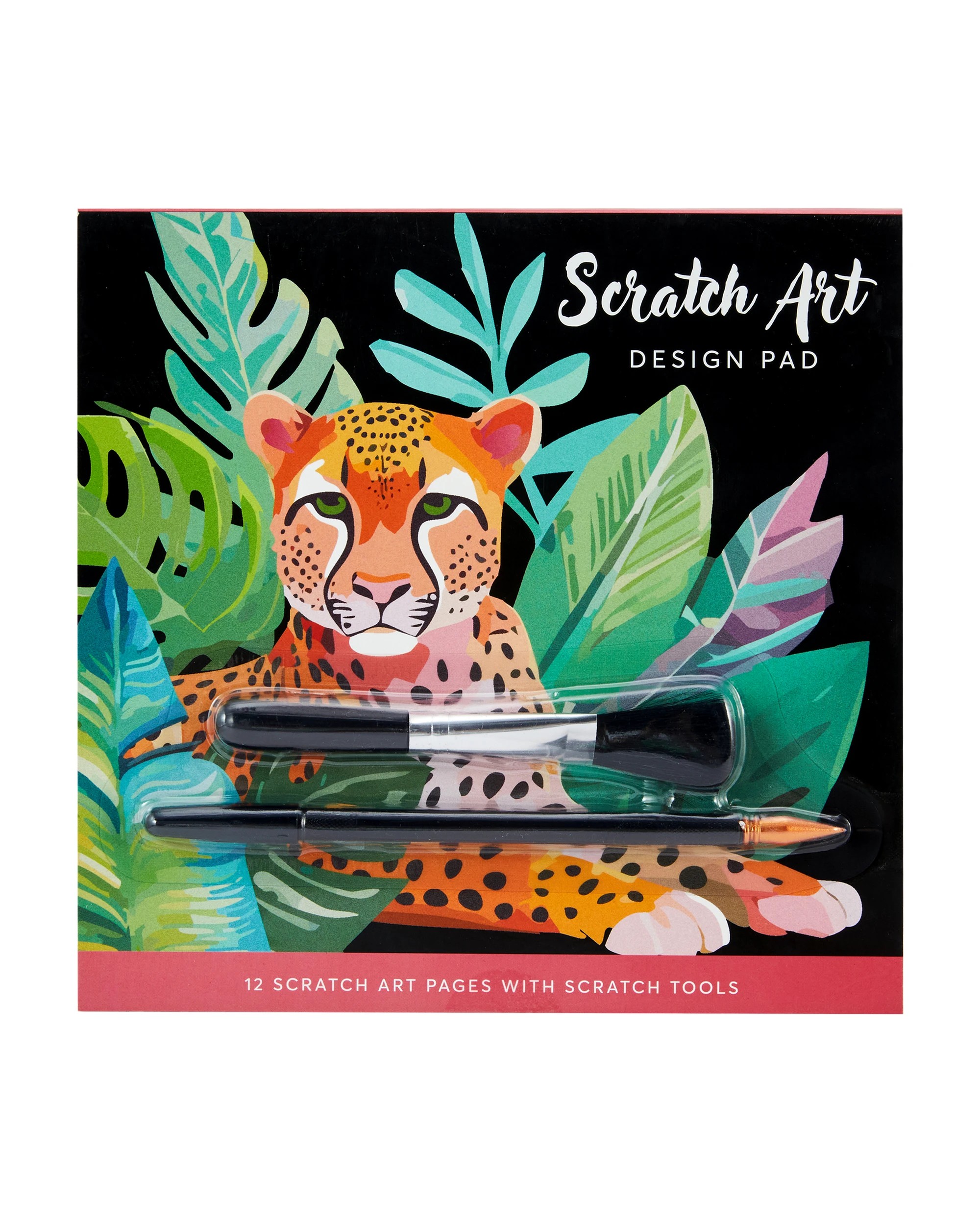 1 Scratch Art Design Pad - Wildlife, 1 of 5