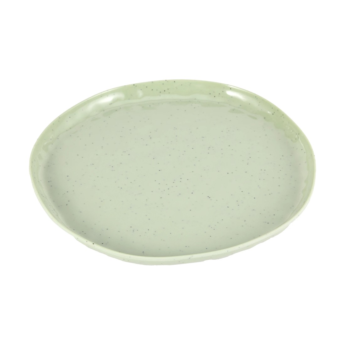 3 4 Pack Green Glazed Look Dinner Plates, 3 of 7