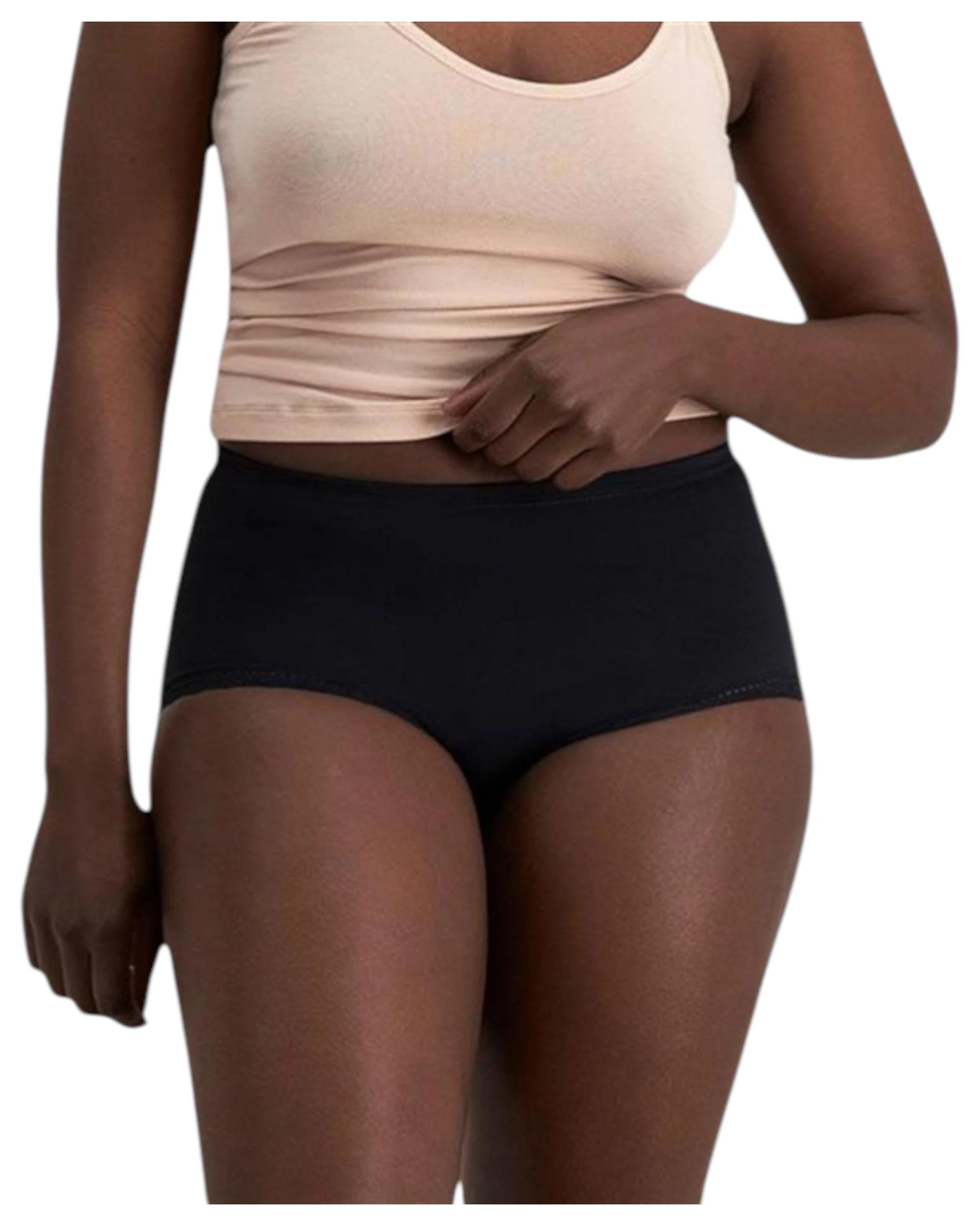 1 Jockey Womens Parisienne Delicate Full Brief Underwear Briefs Black BLACK, 1 of 3