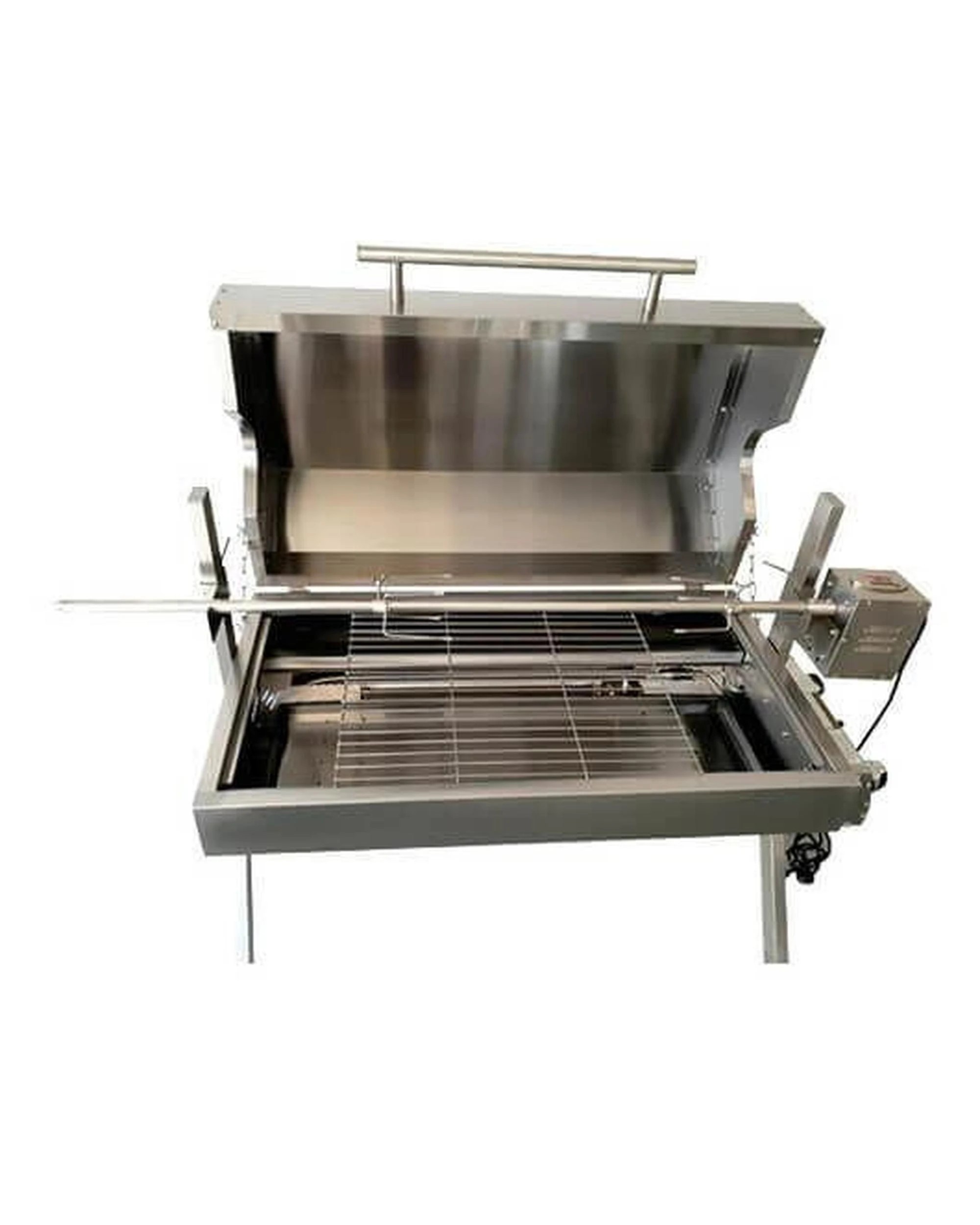 3 Flaming Coals Dual Fuel Spit Roaster 1000mm - 30kg Capacity, 3 of 10