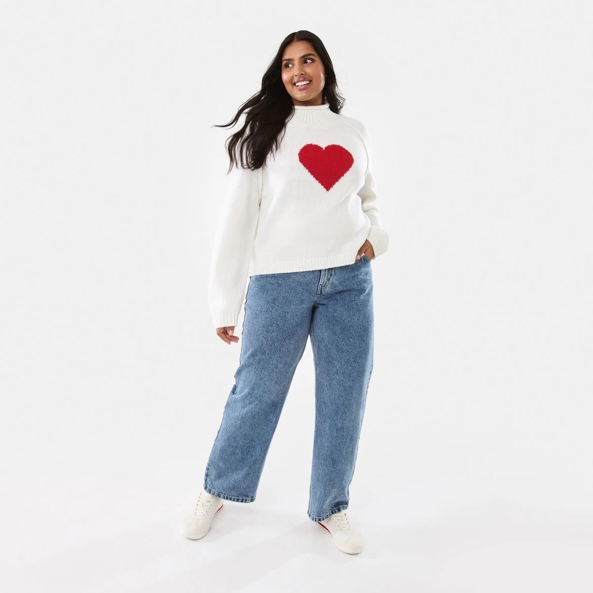 4 Jacquard Jumper Heart, 4 of 10