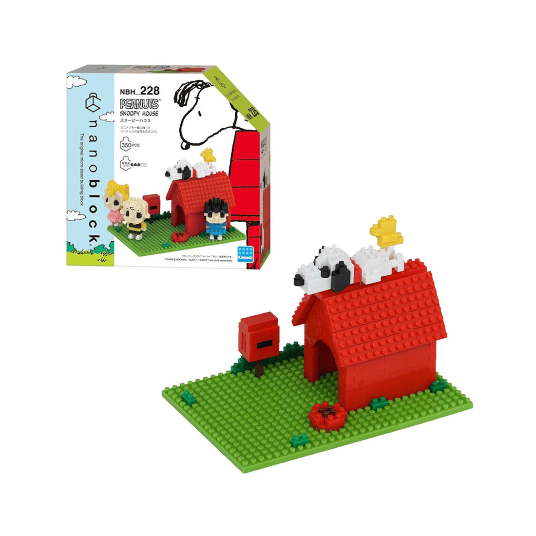 1 Kawada Nanoblock Peanuts Snoopy House, 1 of 4