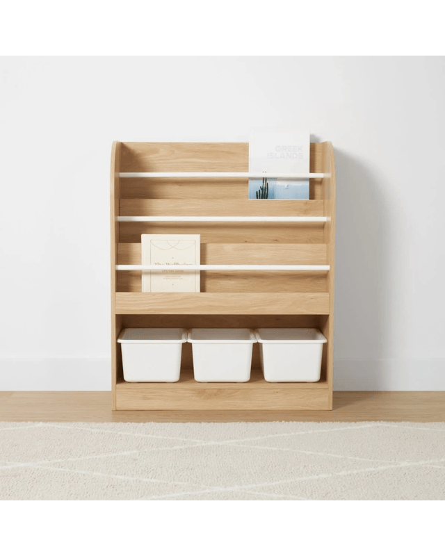 Kids Bookcase with Sto