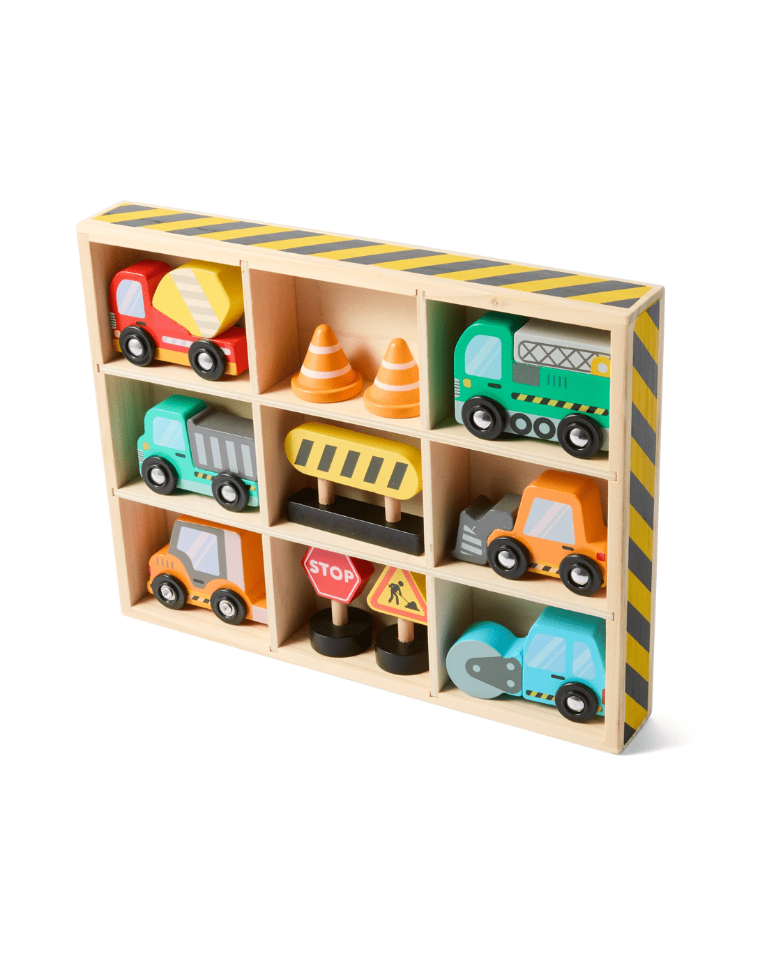 9 Wooden Construction Vehicle Set, 9 of 10