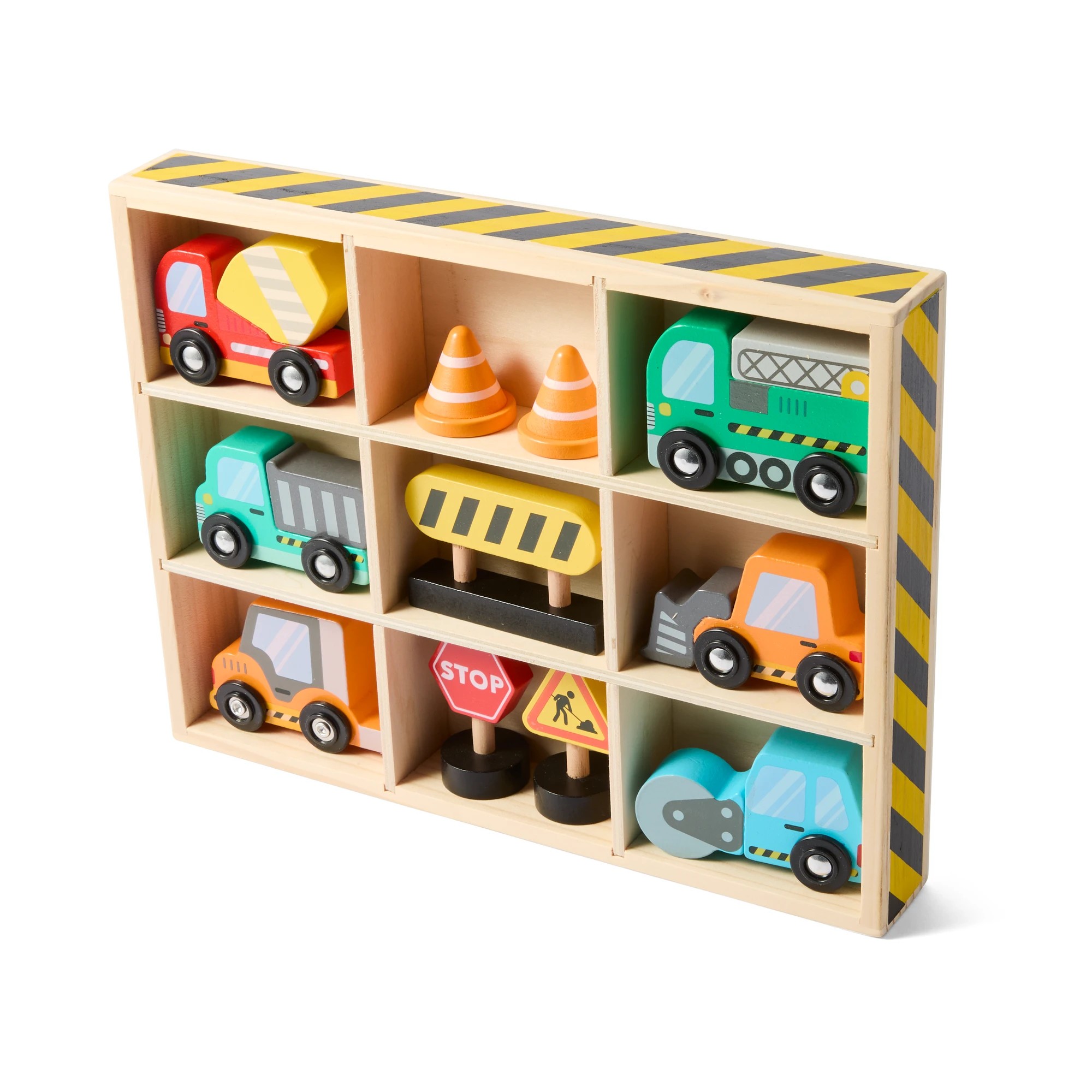 9 Wooden Construction Vehicle Set, 9 of 10