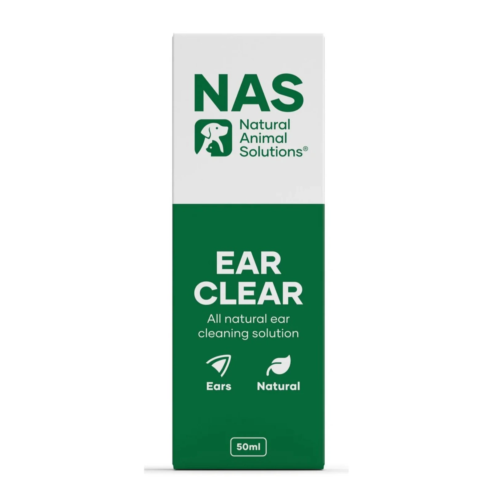 1 Natural Animal Solutions Ear Clear For Dogs And Cats, 1 of 2