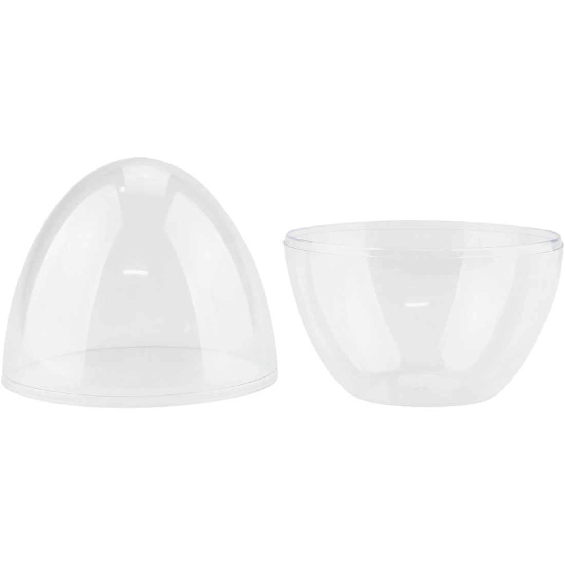 5 Party Maker Clear Plastic Fillable Egg 12cm, 5 of 5