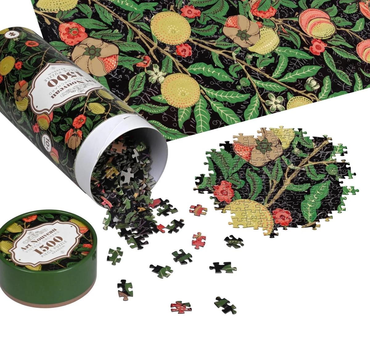5 1500 Piece Art Nouveau Puzzles - Assorted, 5 of 9