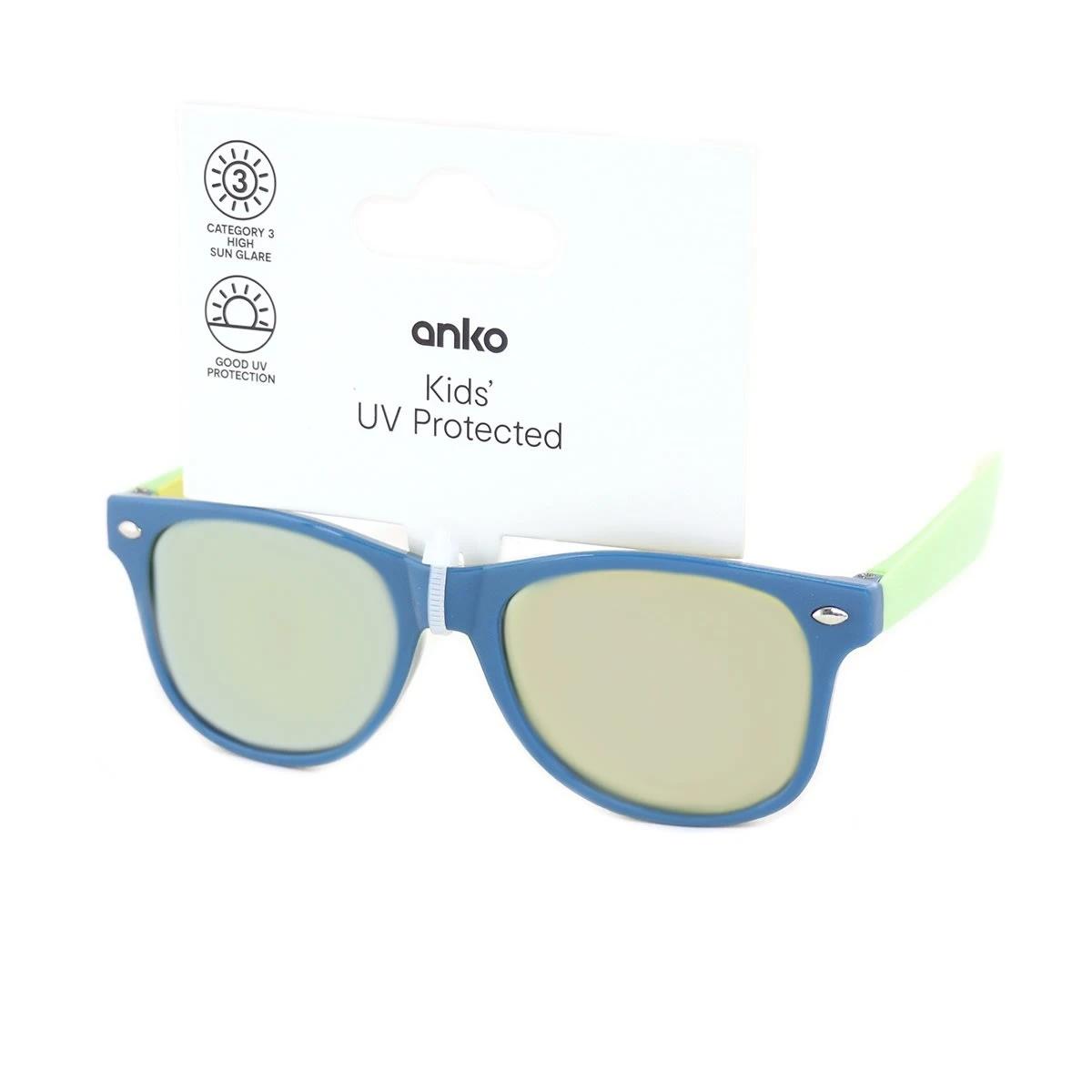 6 Navy Core Sunglasses Colour Blk, 6 of 7