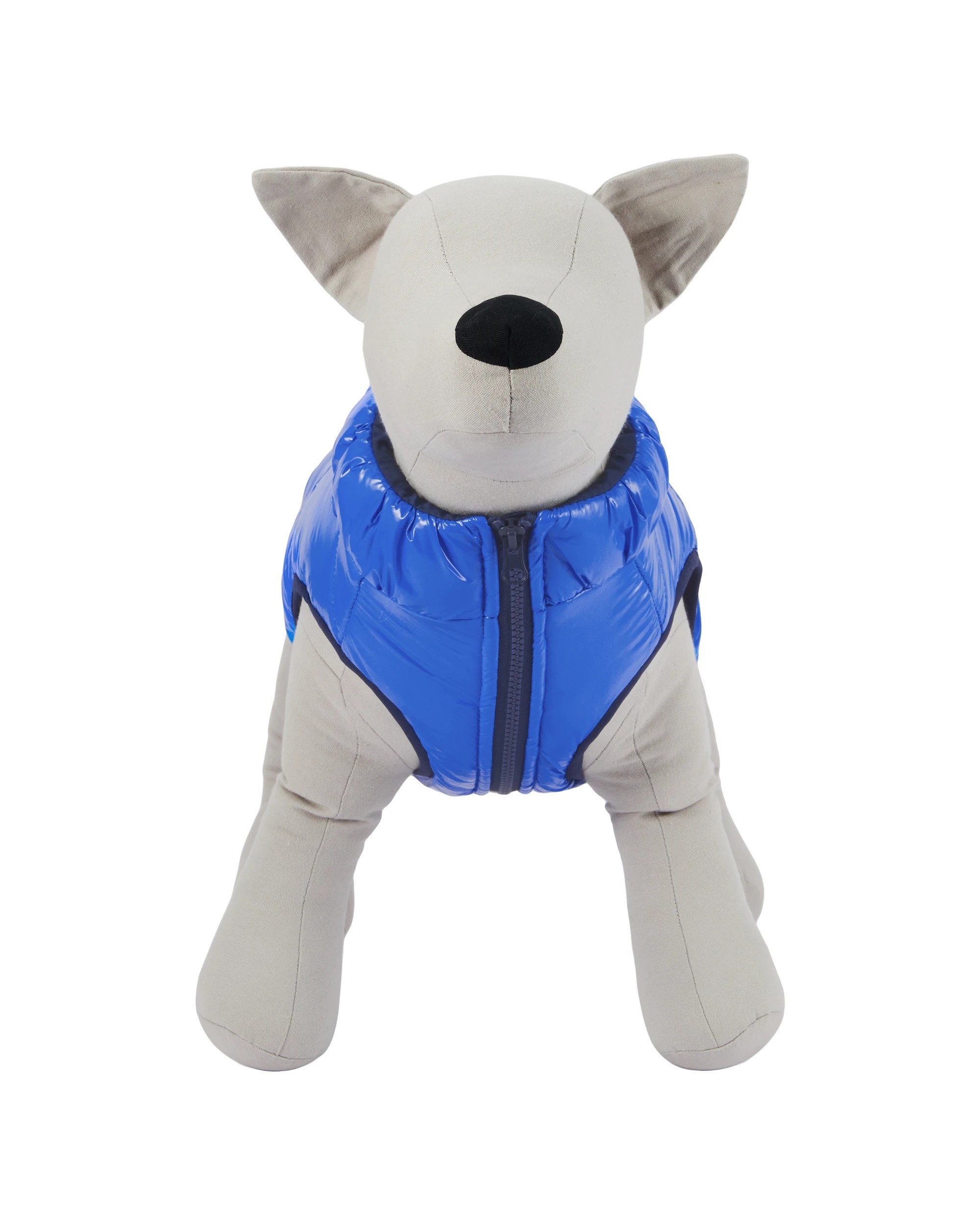 4 Pet Shine Puffer - Extra Large, Blue and Navy, 4 of 10