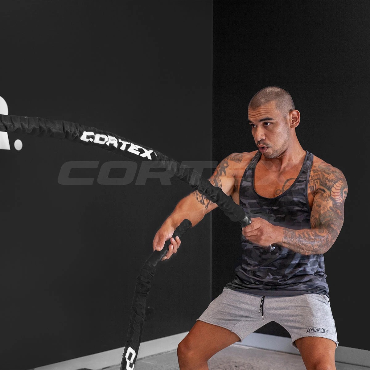 2 CORTEX Sleeved Battle Rope 38mm*15m, 2 of 5