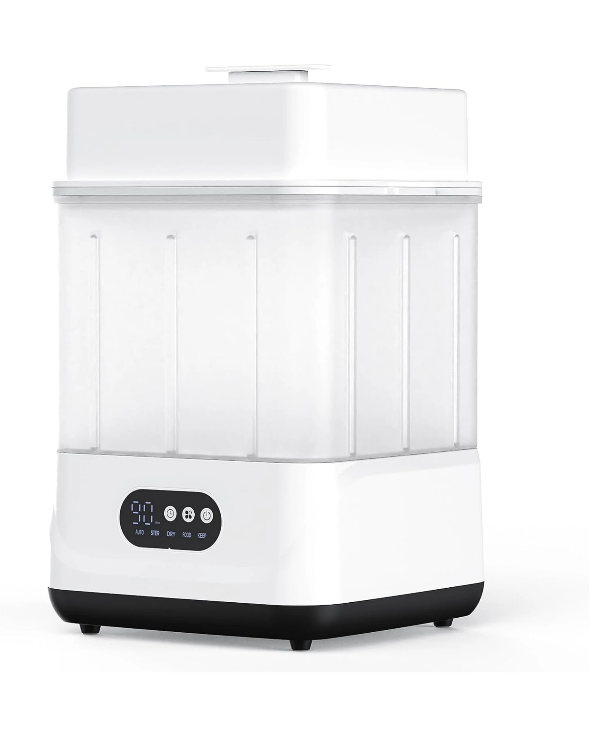 1 Advwin Baby Bottle Steam Sterilizer and Dryer 9Pcs Large Capacity LED Touch Panel - White, 1 of 6