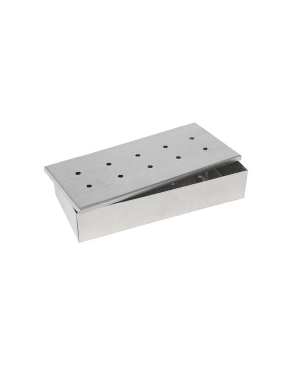 Wiltshire Bar-B Stainless Steel Barbeque Smoker Flavour Box 20x9.5x4cm - Silver
