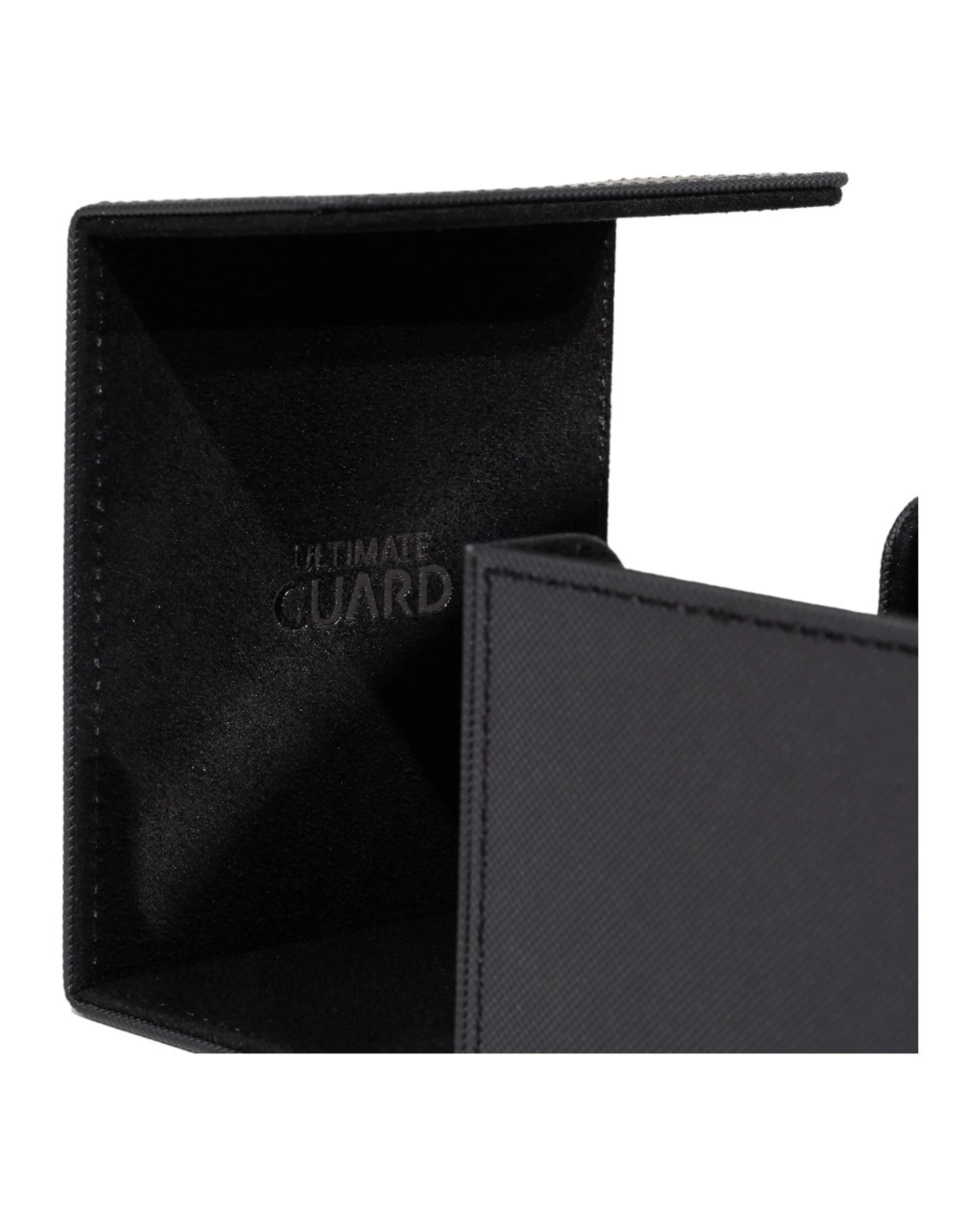 4 Ultimate Guard Sidewinder 133+ Xenoskin Monocolor Deck Box - Black, 4 of 4