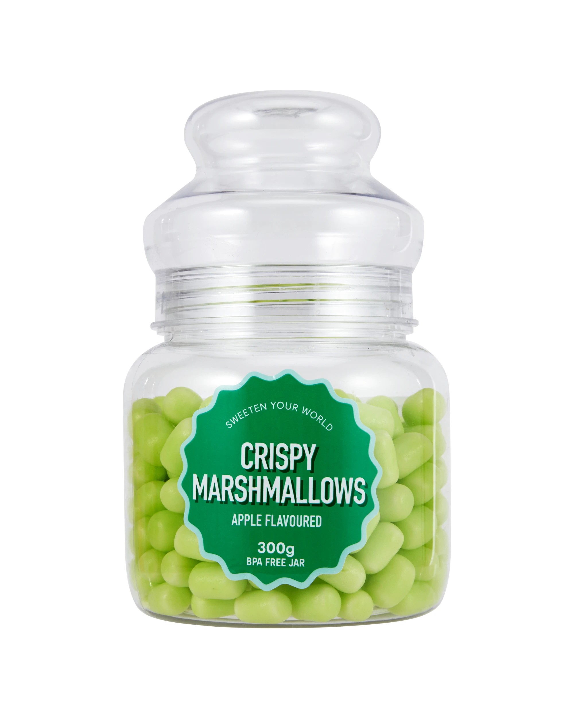 1 Apple Flavoured Crispy Marshmallows 300g, 1 of 5