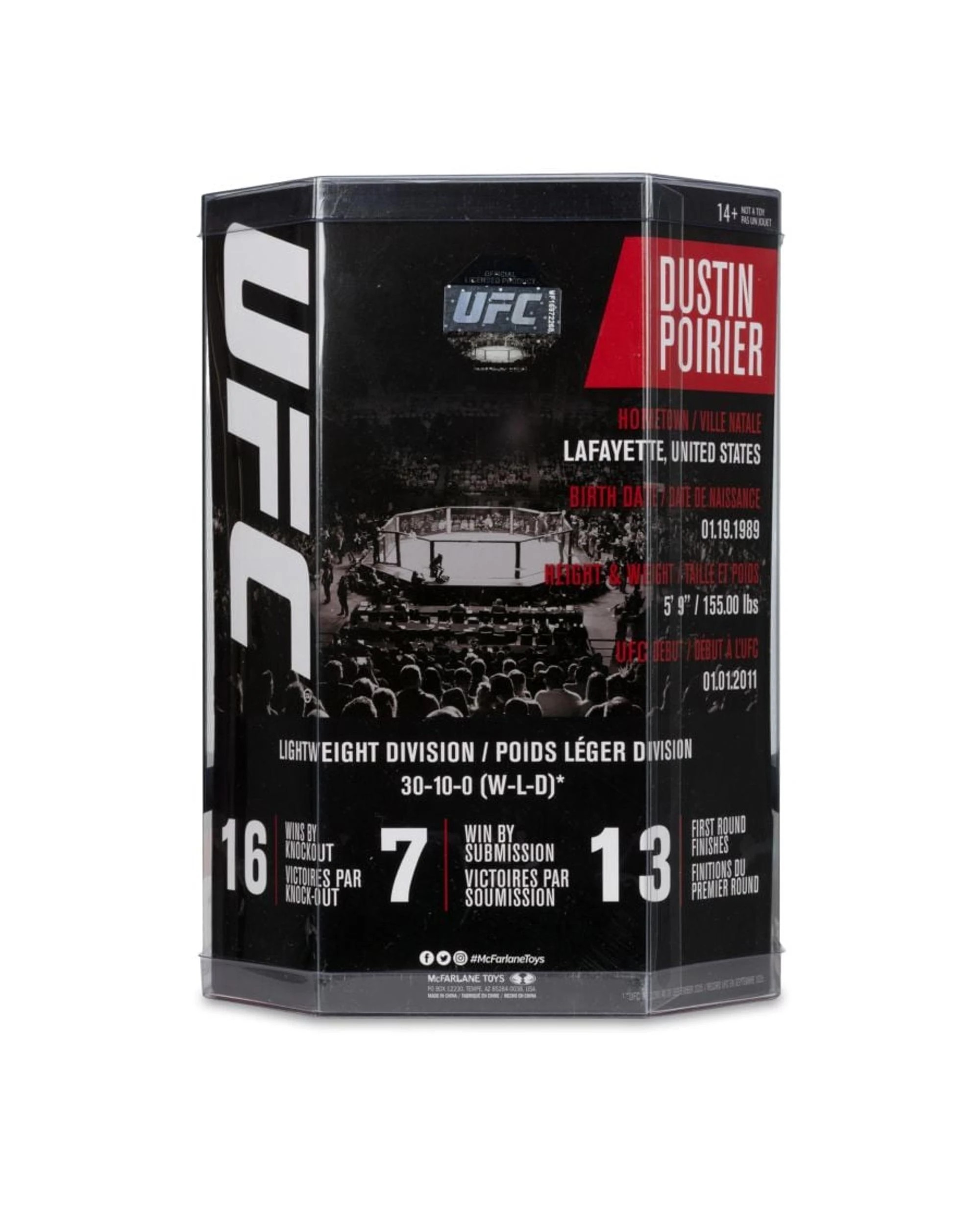 7 McFarlane Toys McFarlane SportsPicks UFC Dustin Poirier Posed Figure, 7 of 7