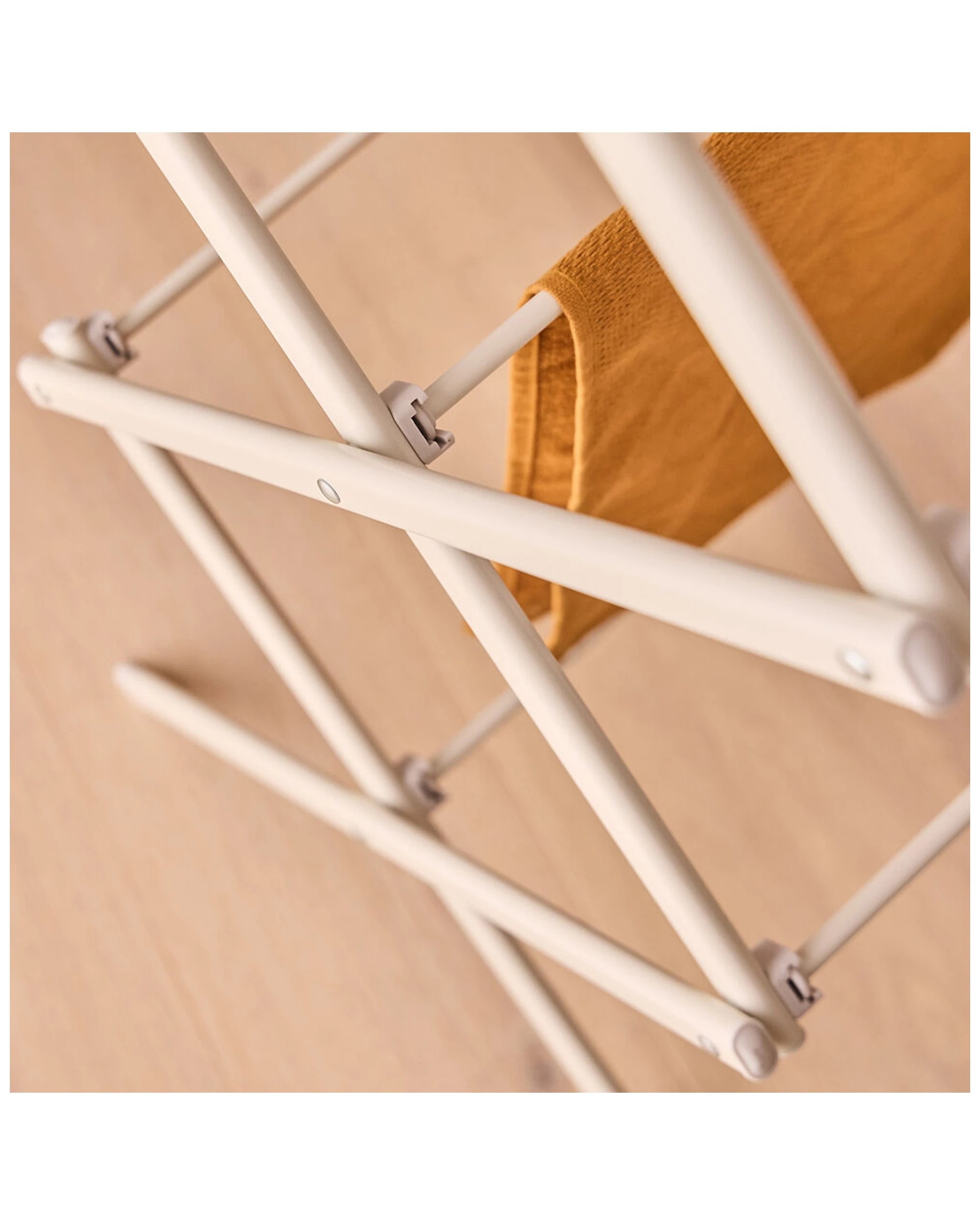 8 Hills 8M Concertina Flat Folded Compact Clothes Airer - Powdercoated Steel
 - plain, 8 of 9