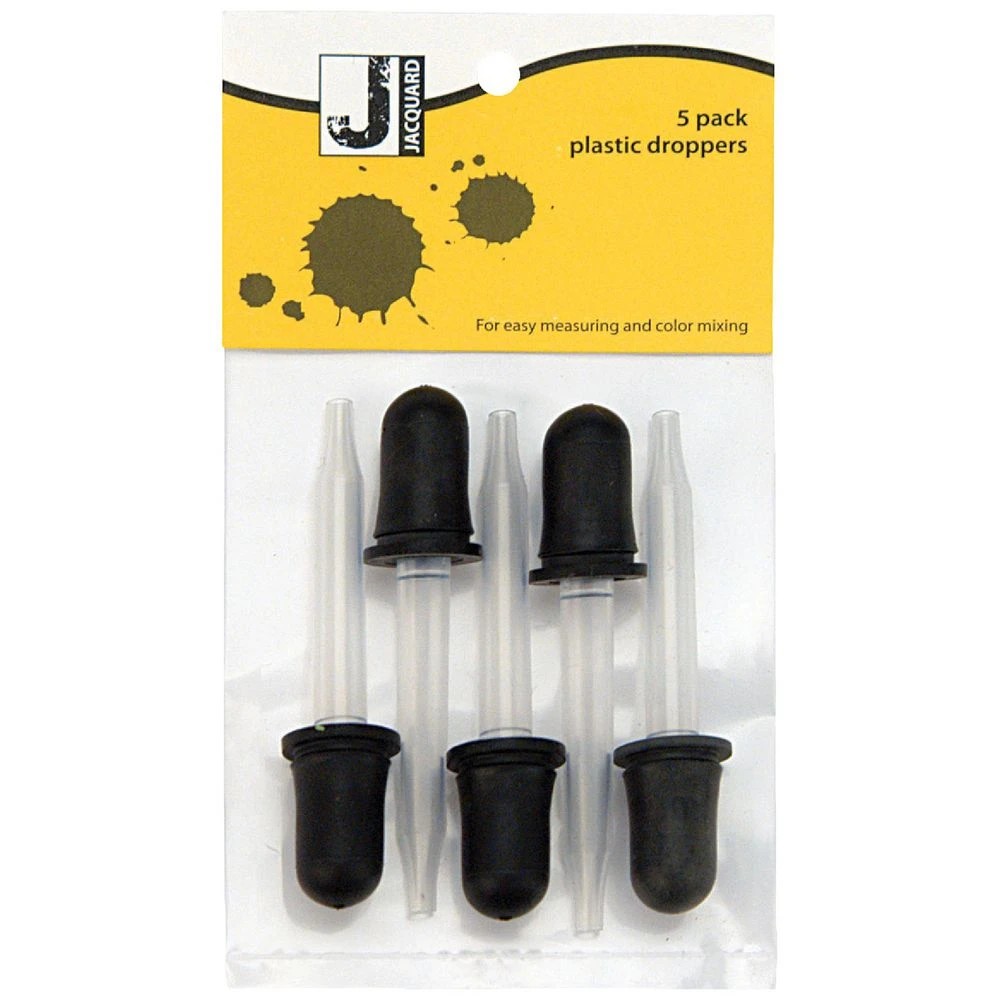 1 Jacquard Plastic Droppers 5 Pack, 1 of 2