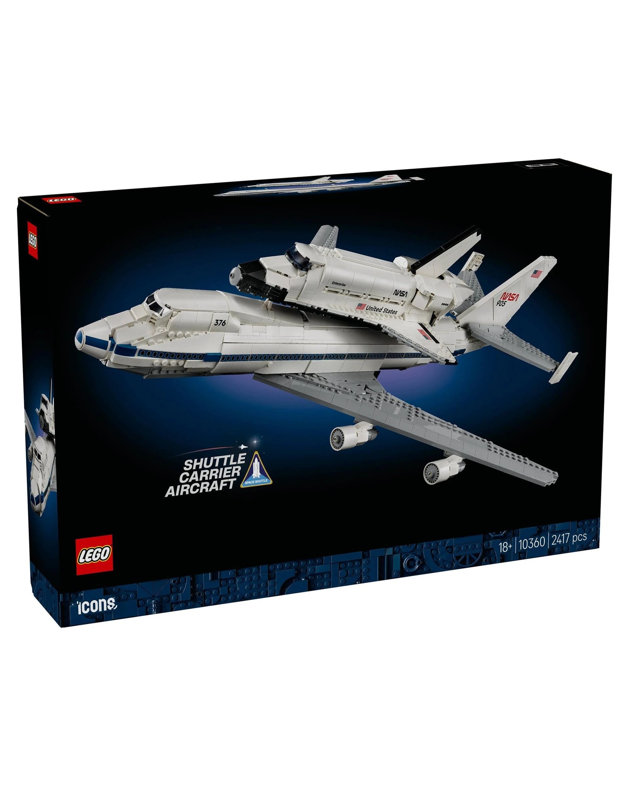 10 LEGO Icons Shuttle Carrier Aircraft - 10360, 10 of 10