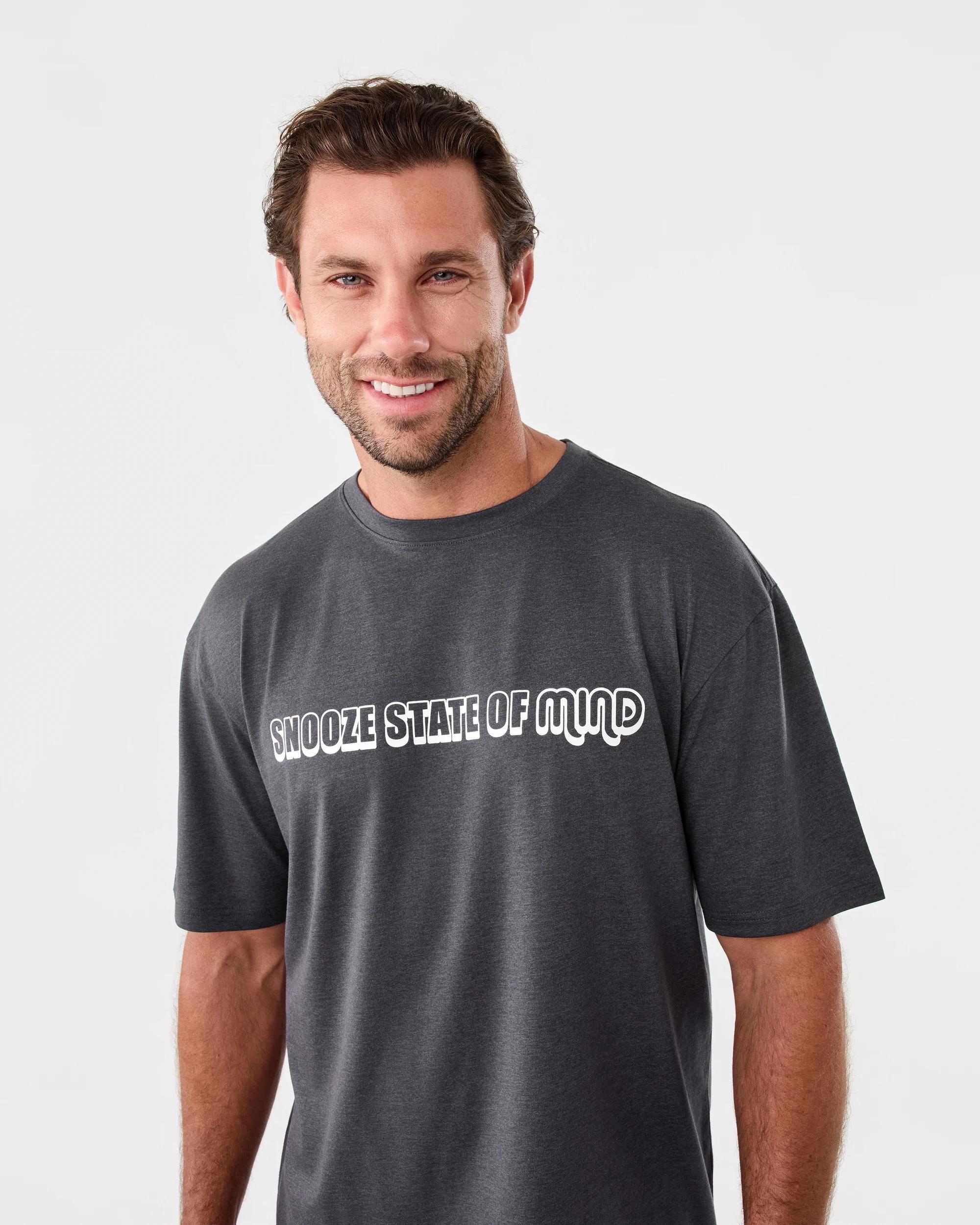 4 Short Sleeve Print Shorts Pyjama Set Gry Snooze, 4 of 9